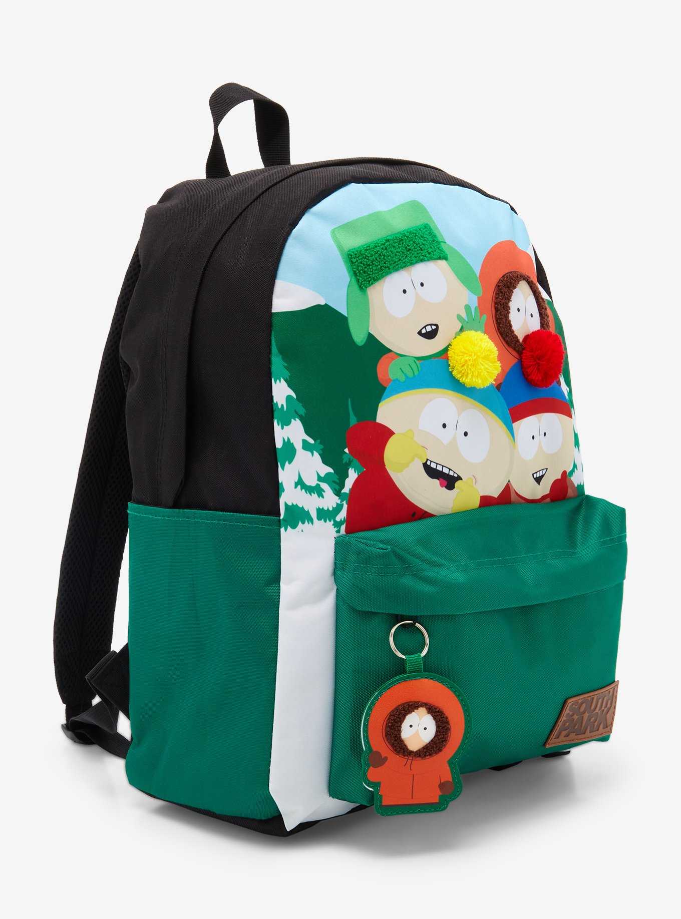 South Park Fuzzy Detail Backpack, , hi-res