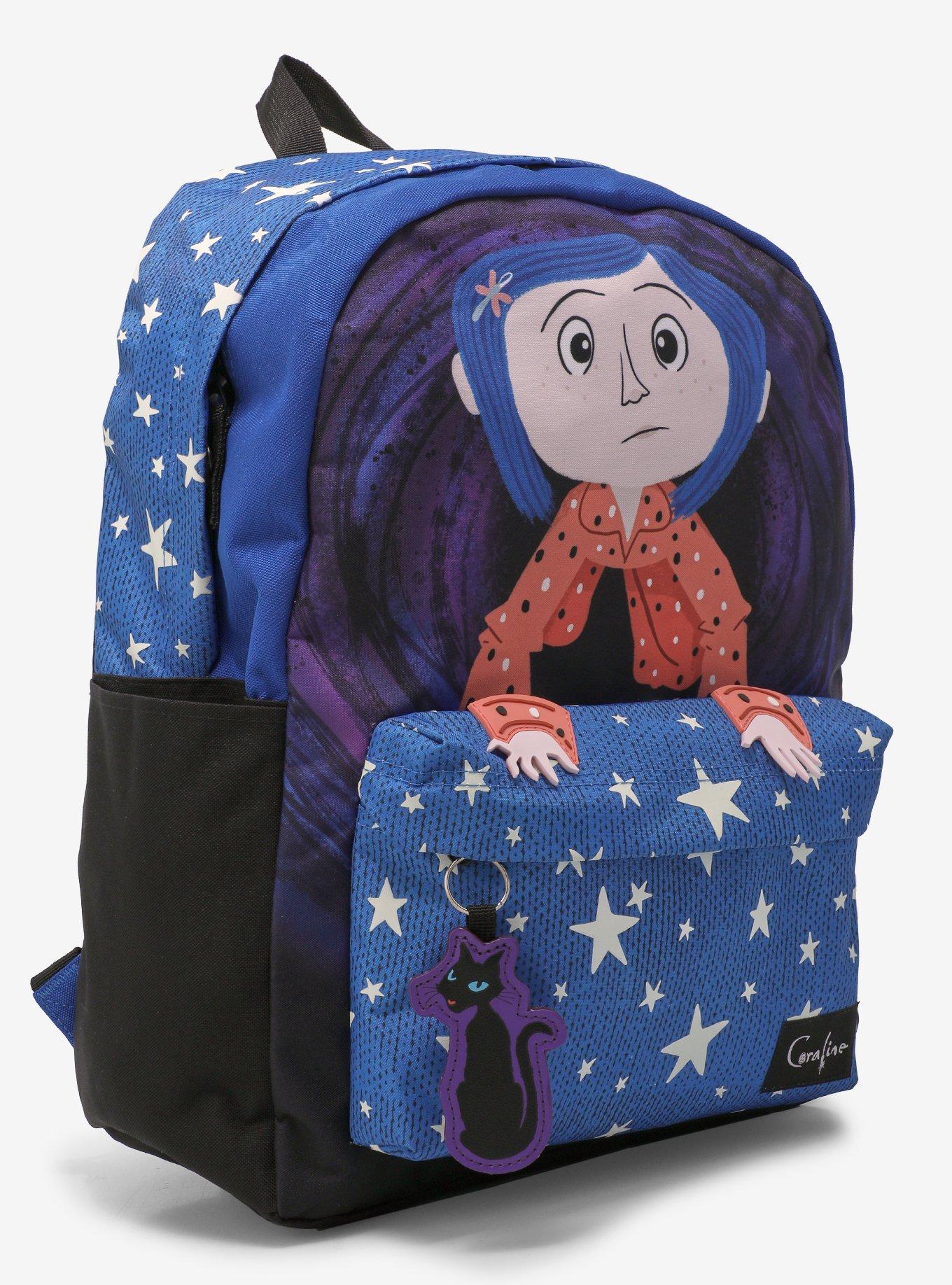 Coraline Cat Star Glow-In-The-Dark Backpack, , alternate