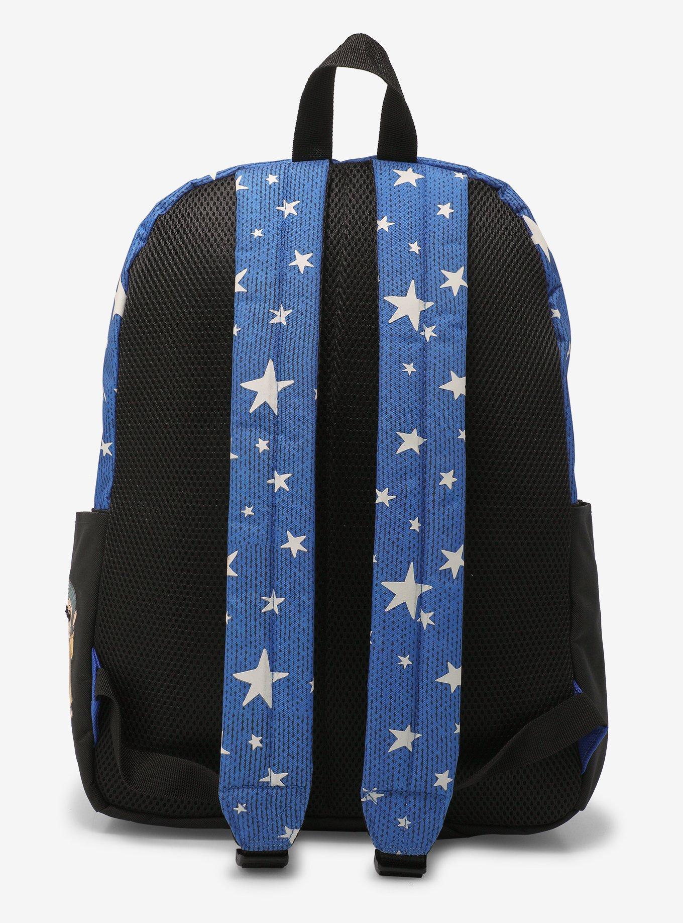Coraline Cat Star Glow-In-The-Dark Backpack, , alternate