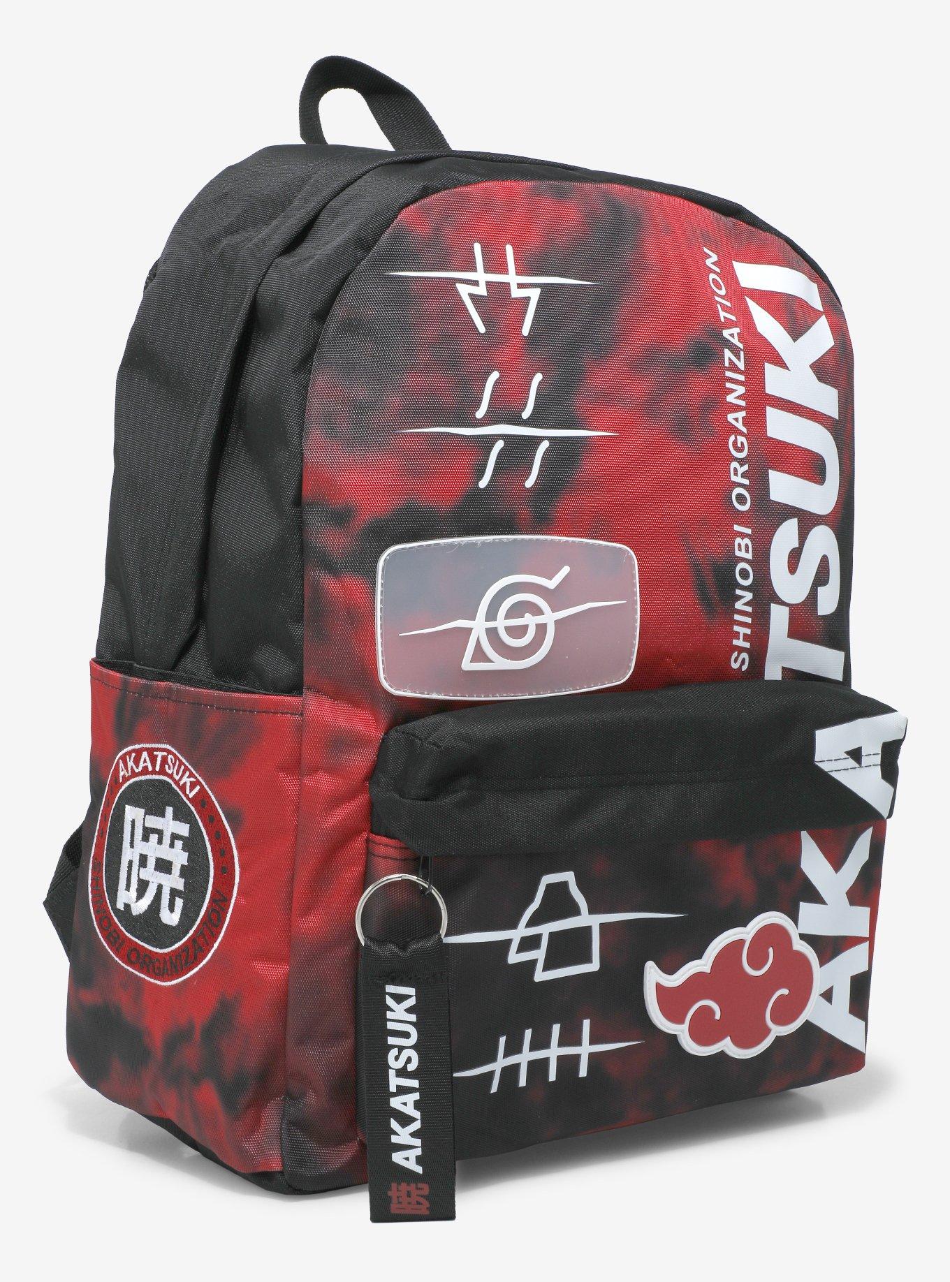Naruto Shippuden Akatsuki Tie-Dye Backpack, , alternate