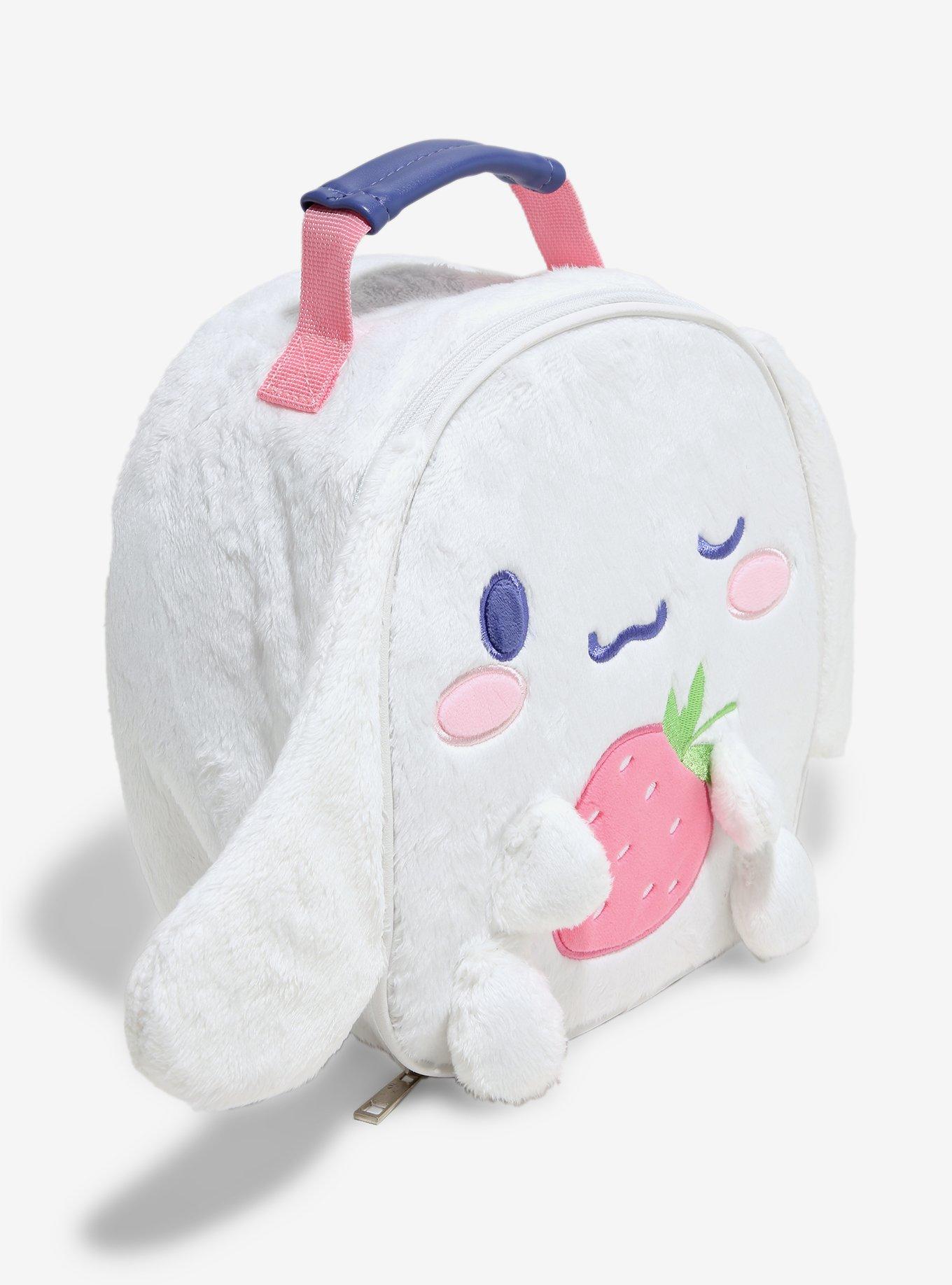Cinnamoroll Fuzzy Figural Lunch Bag, , alternate