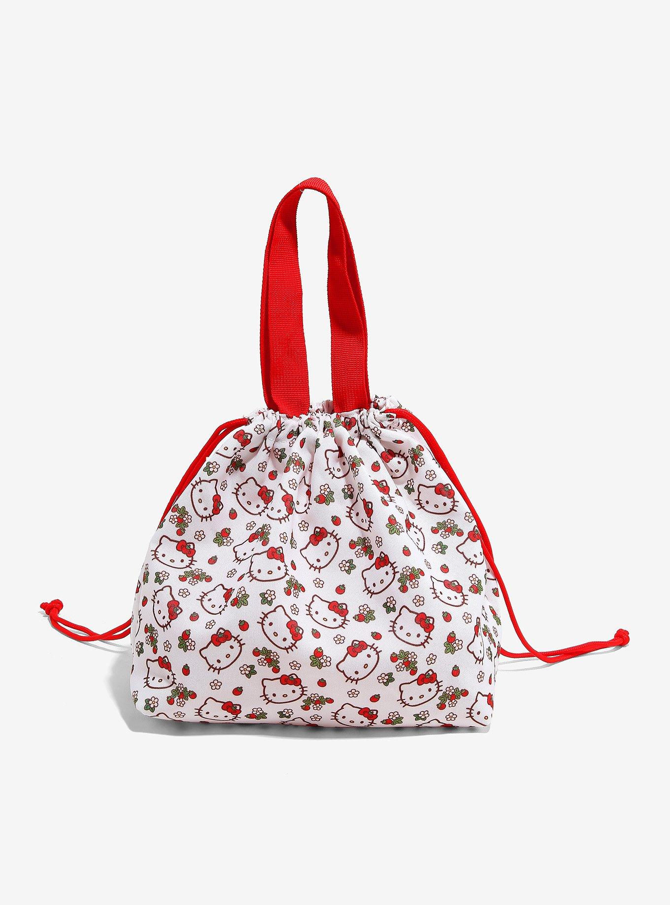 Hello Kitty Strawberry Bento Box & Bag Set, , alternate