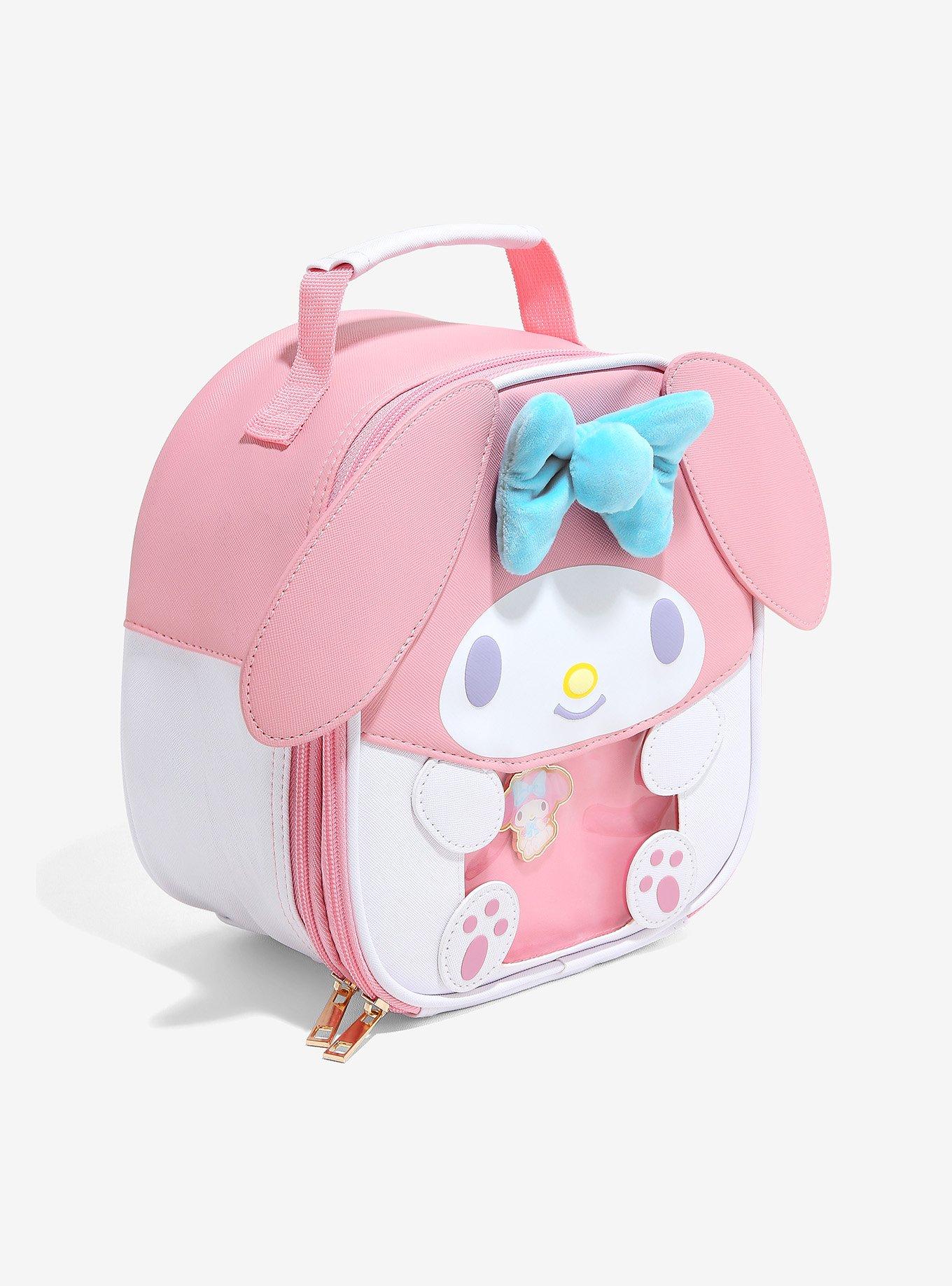 My Melody Figural Pin Collector Lunch Bag, , alternate