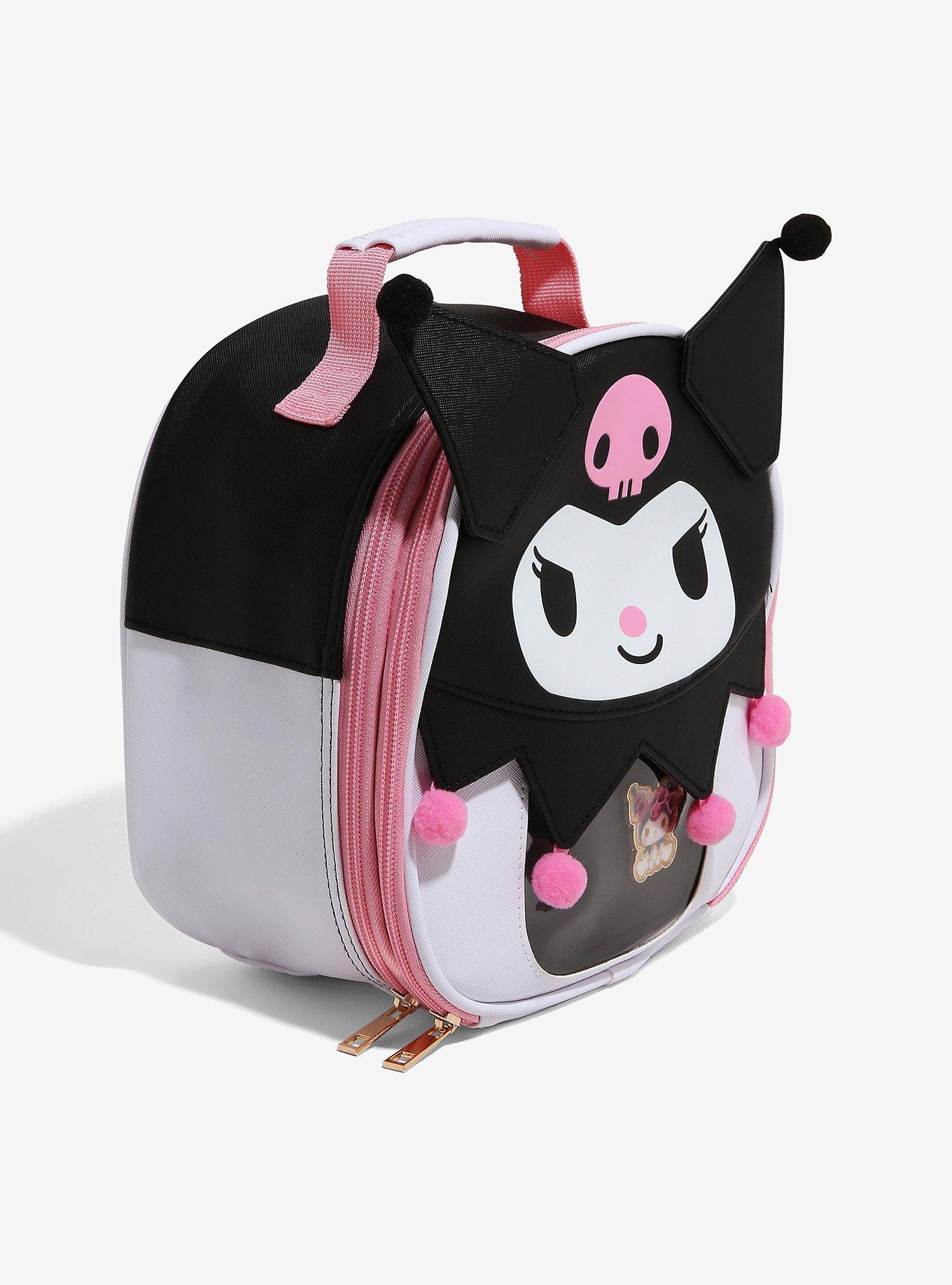 Kuromi Figural Pin Collector Lunch Bag, , hi-res