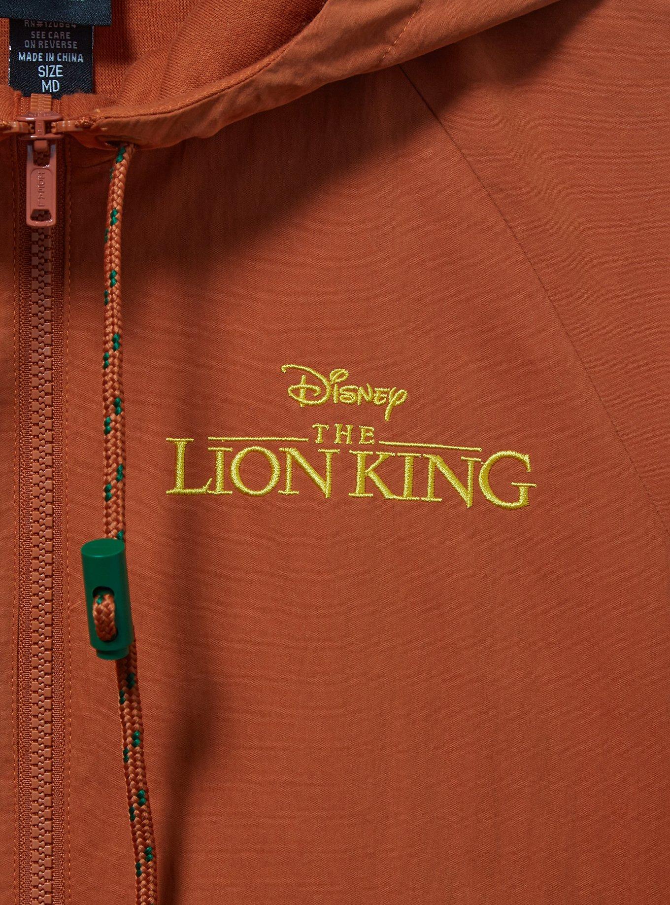 Our Universe Disney The Lion King Simba & Nala Color Block Windbreaker, MULTI, alternate