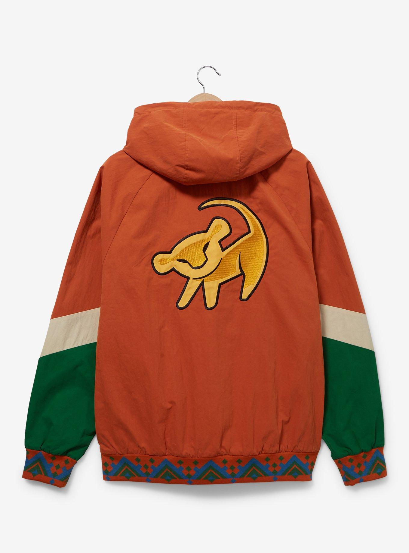 Our Universe Disney The Lion King Simba & Nala Color Block Windbreaker, MULTI, alternate