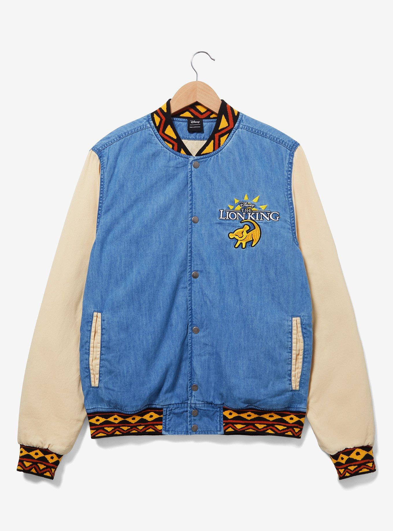 Disney The Lion King Denim Bomber Jacket, MULTI, alternate