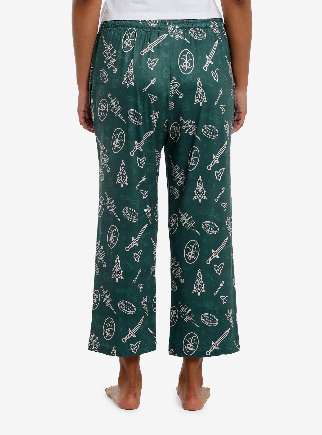 Her Universe The Lord Of The Rings Icons Pajama Pants Her Universe Exclusive, MULTI, alternate