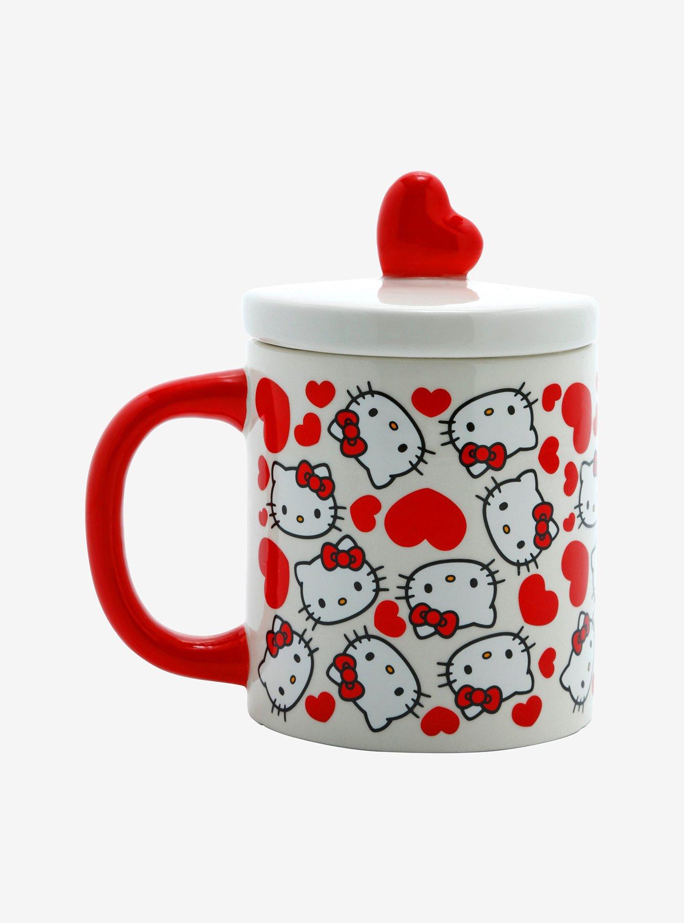 Hello Kitty Valentine's Day Mug With Lid, , alternate