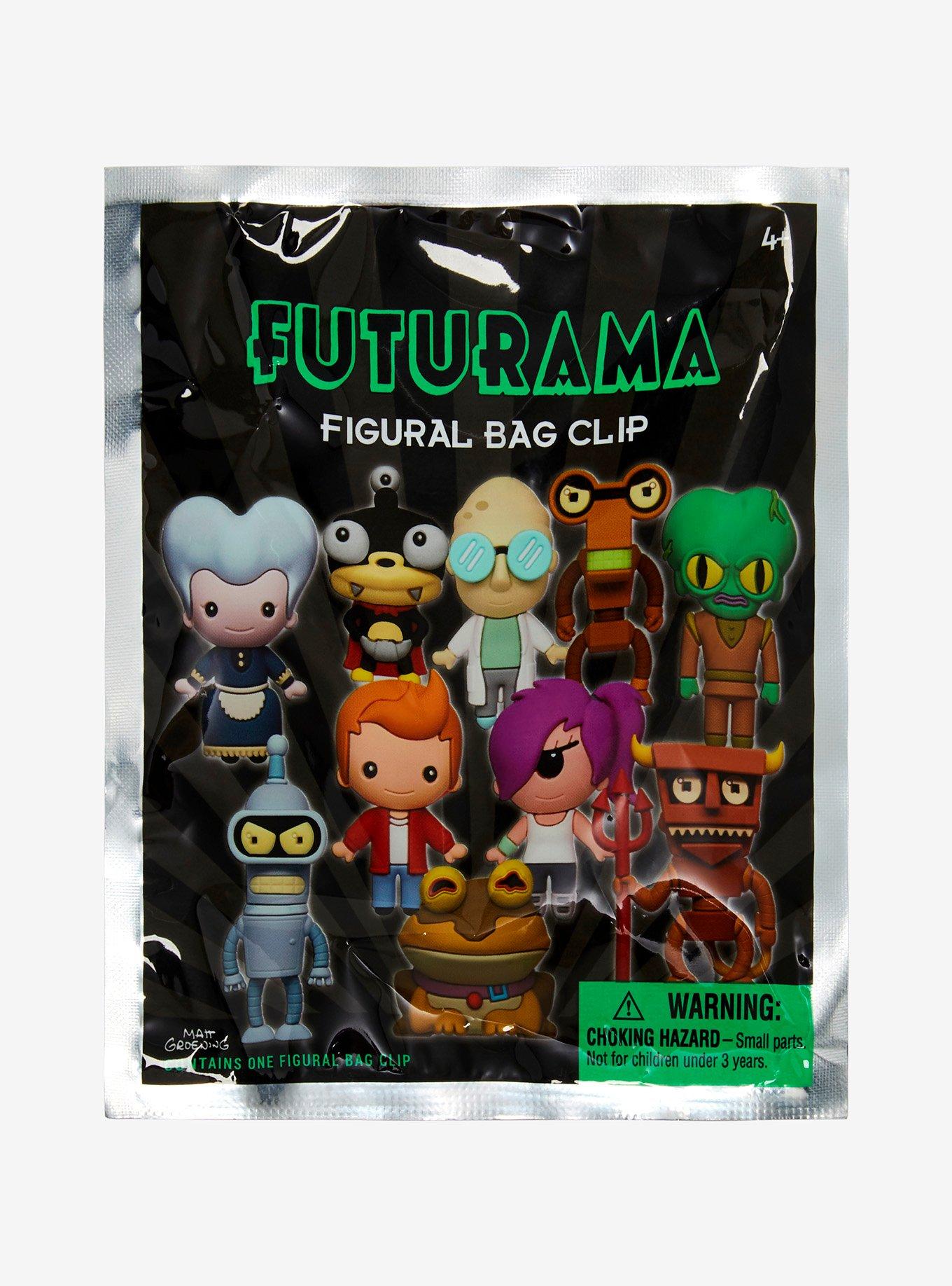 Futurama Characters Blind Bag Figural Bag Clip, , alternate