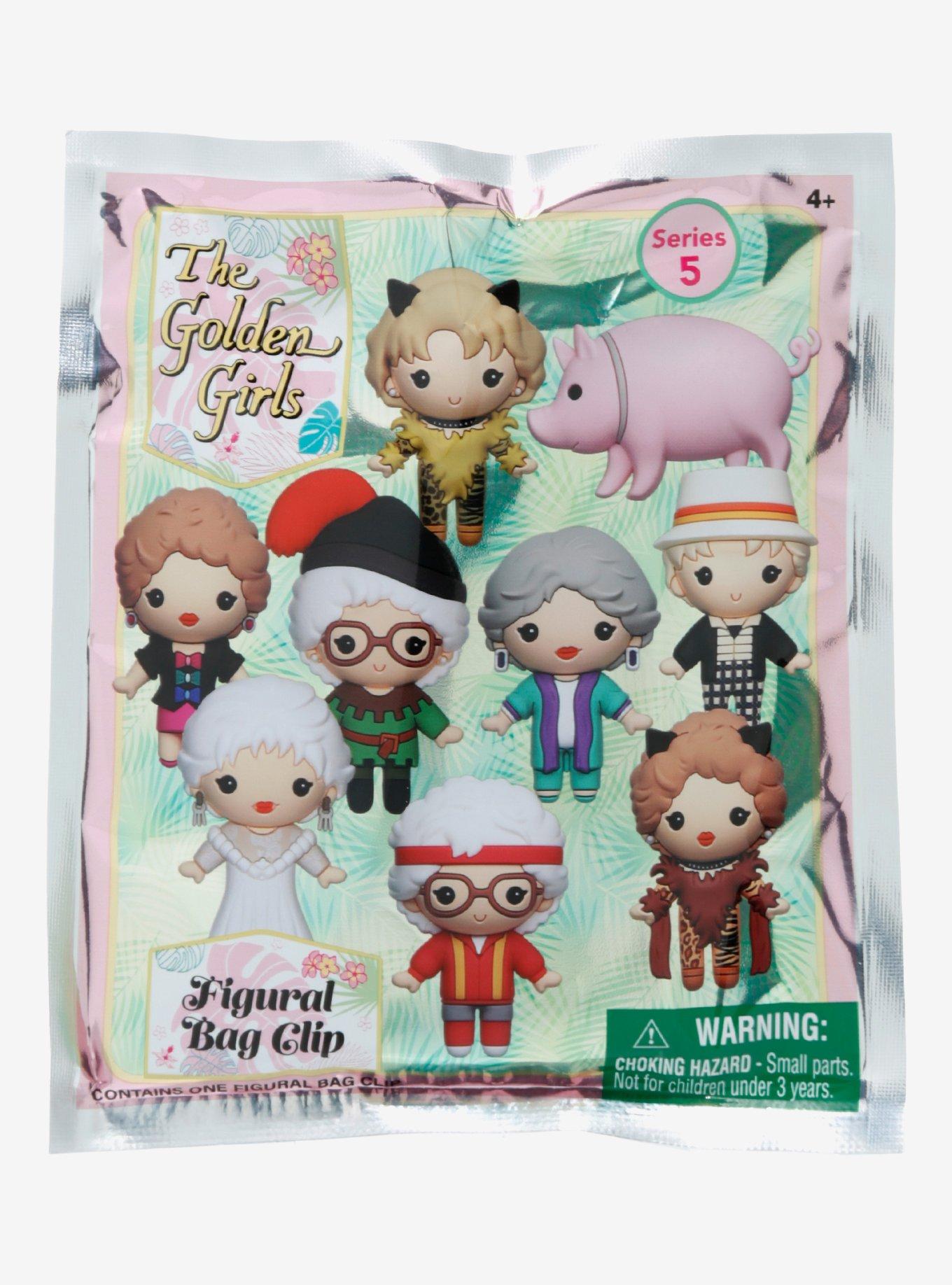 The Golden Girls Characters Series 5 Blind Bag Figural Bag Clip