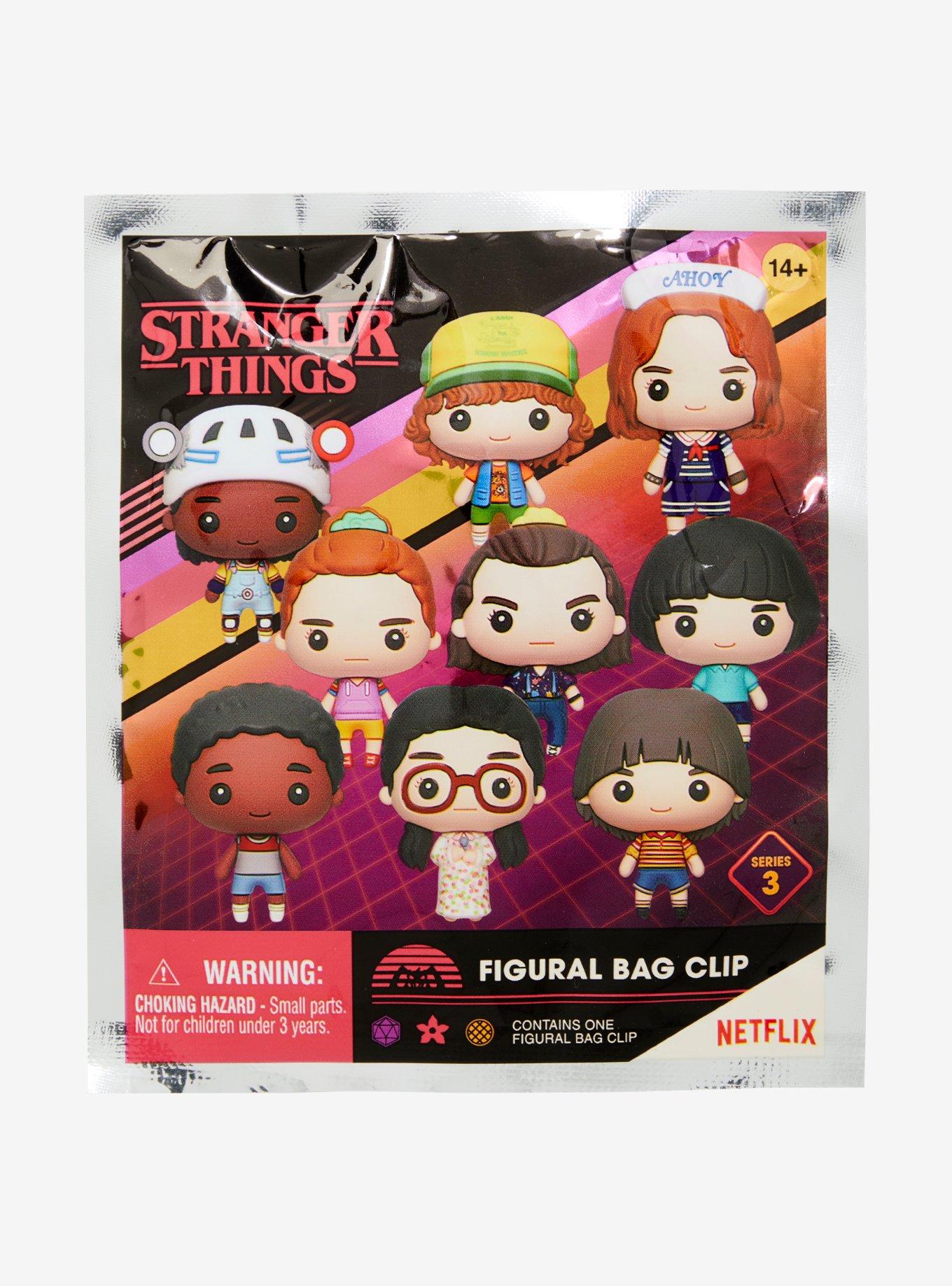 Stranger Things Characters Series 3 Blind Bag Figural Bag Clip