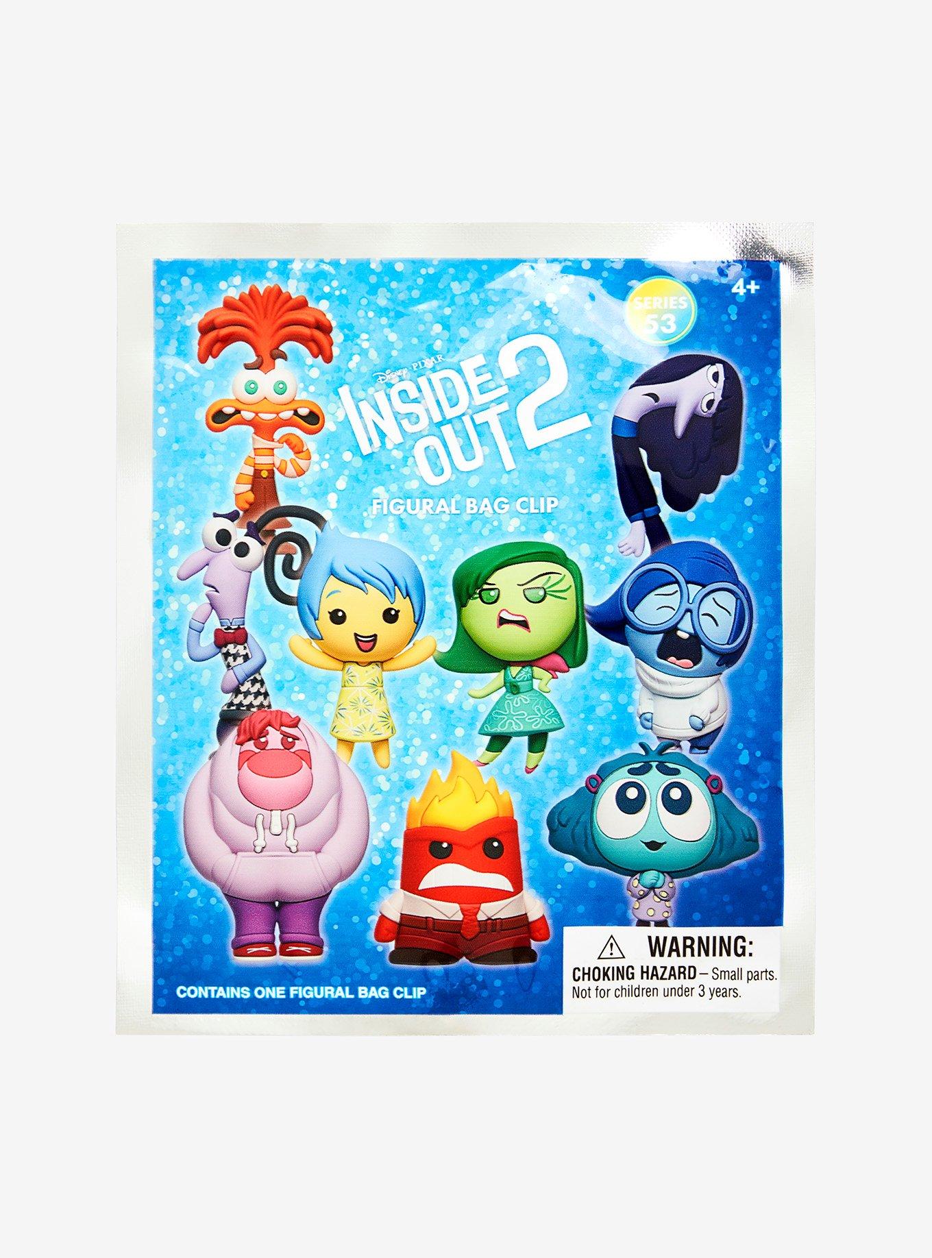 Disney Pixar Inside Out 2 Characters Blind Bag Figural Bag Clip