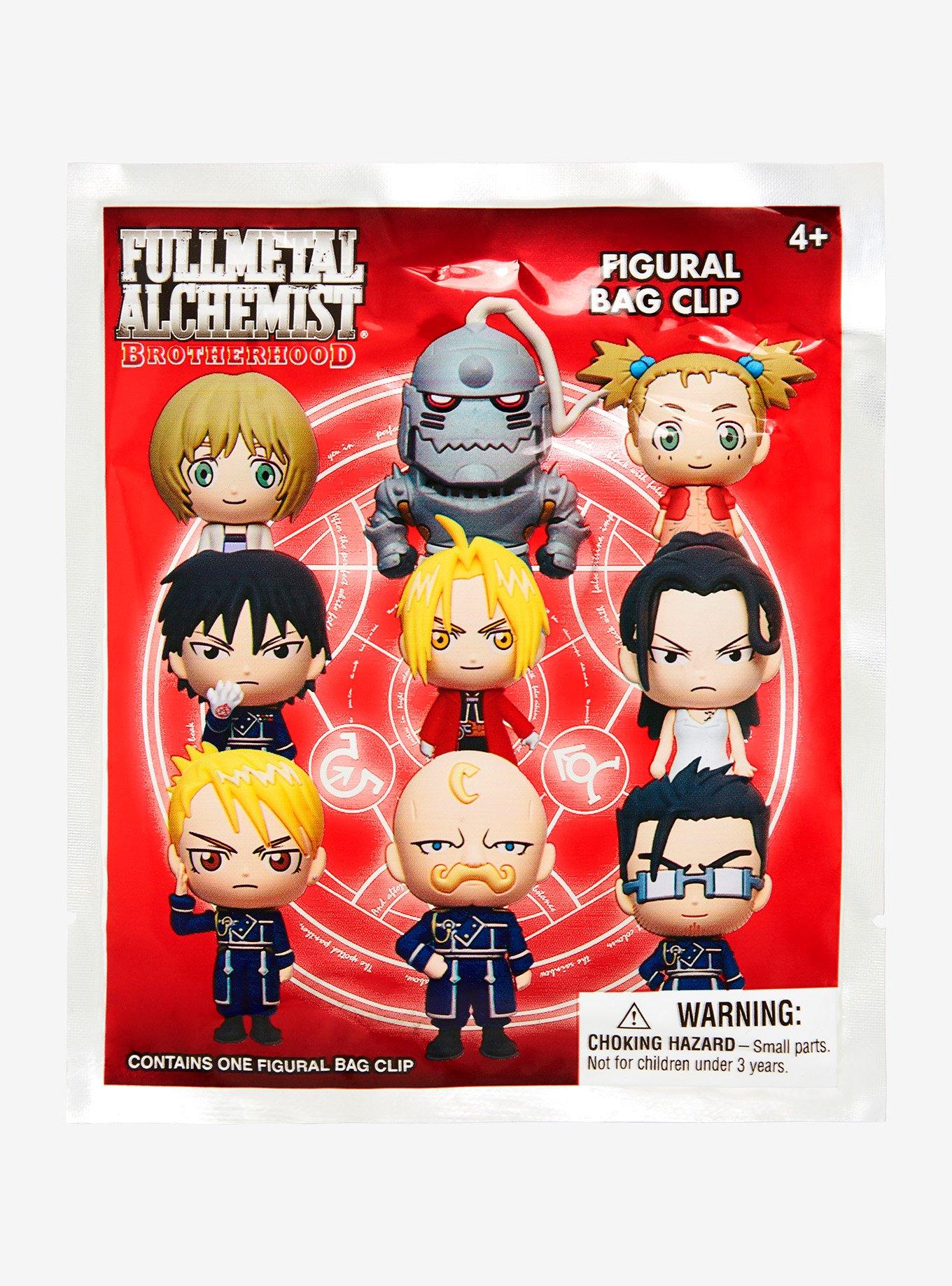 Fullmetal Alchemist: Brotherhood Characters Blind Bag Figural Bag Clip, , alternate