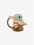 Star Wars The Mandalorian Grogu Figural Mug, , alternate
