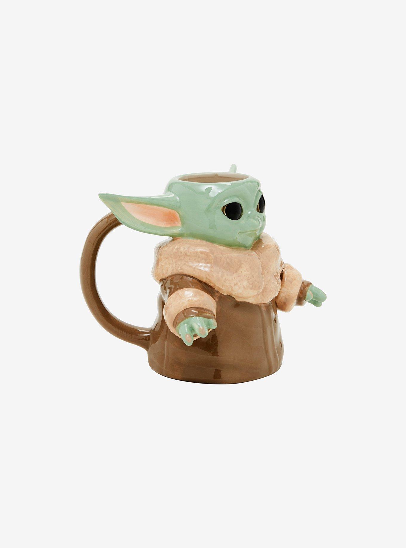 Star Wars The Mandalorian Grogu Figural Mug, , alternate