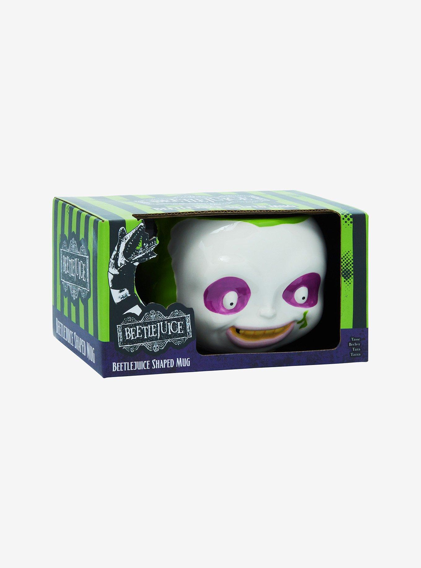 Beetlejuice Face Figural Mug