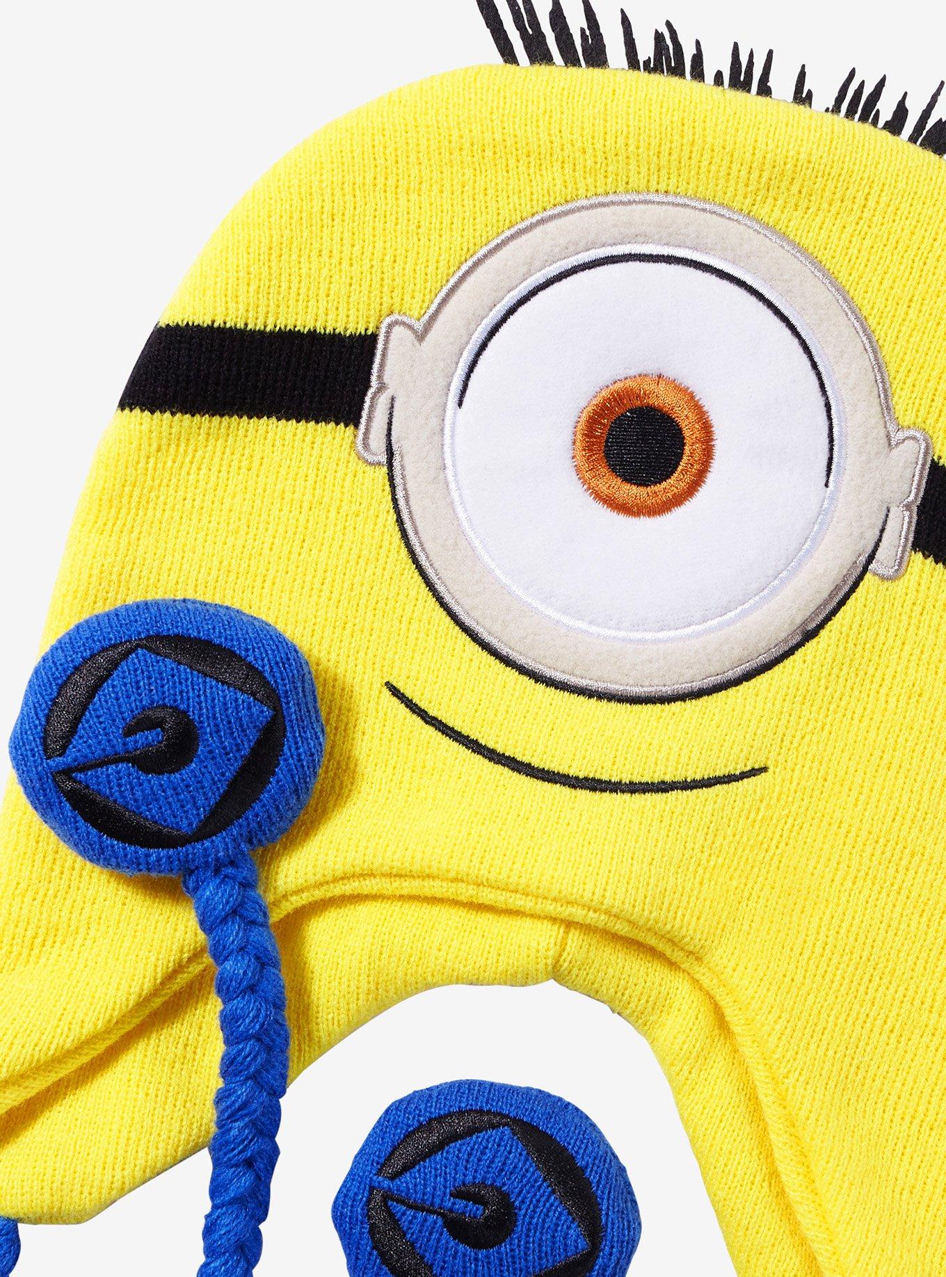 Despicable Me Minion Tassel Beanie, , alternate
