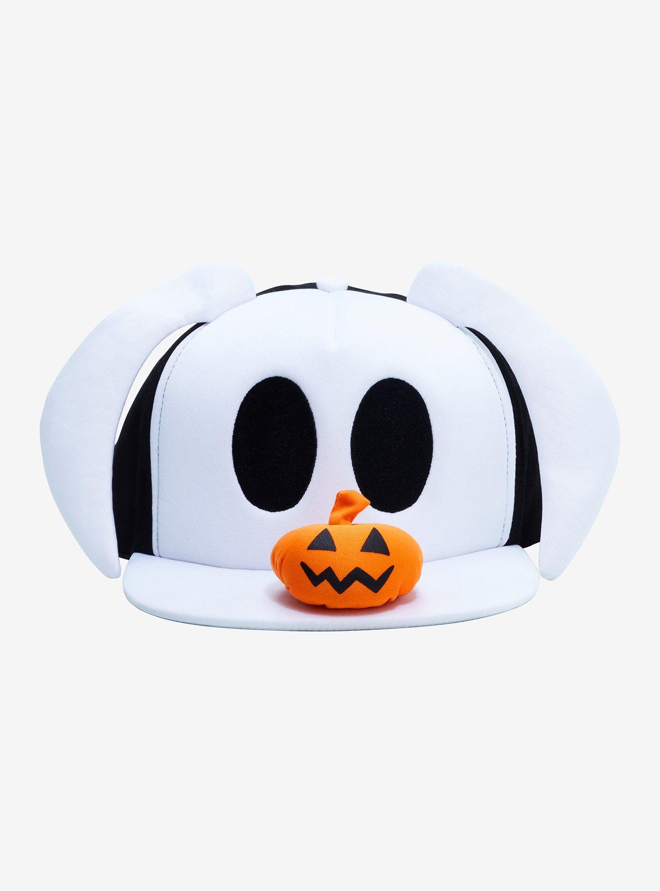 The Nightmare Before Christmas Zero 3D Detail Snapback Hat, , alternate