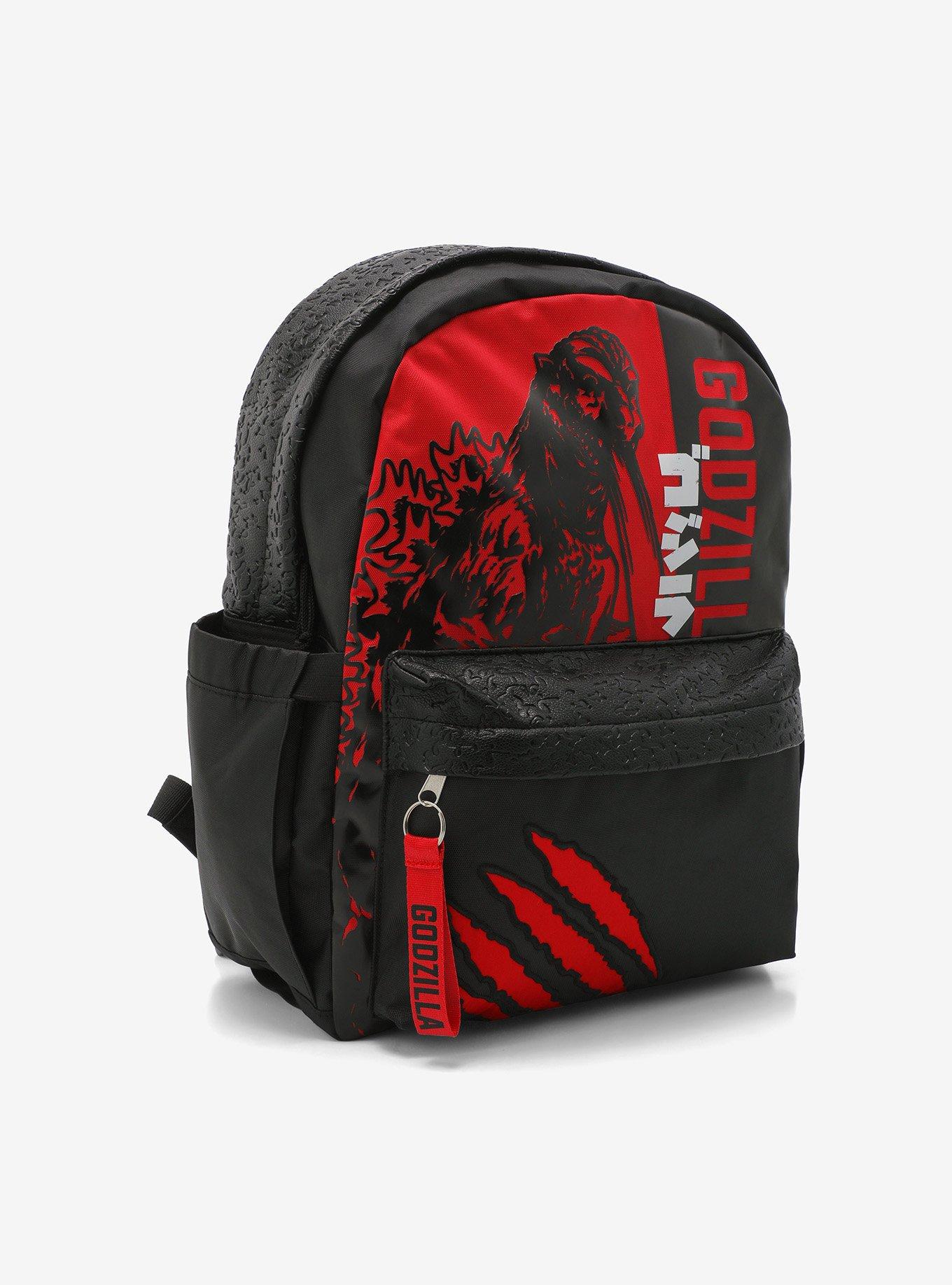 Godzilla Red & Black Backpack, , alternate