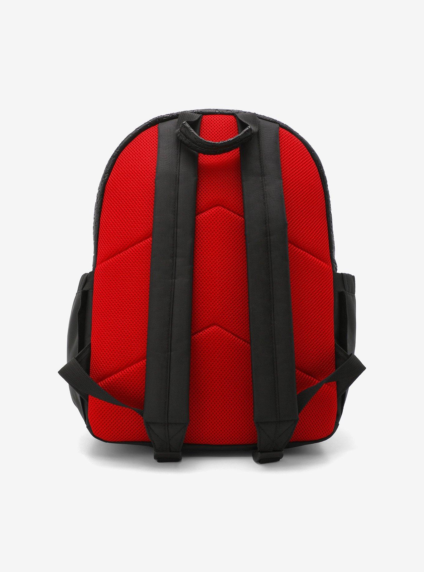 Godzilla Red & Black Backpack