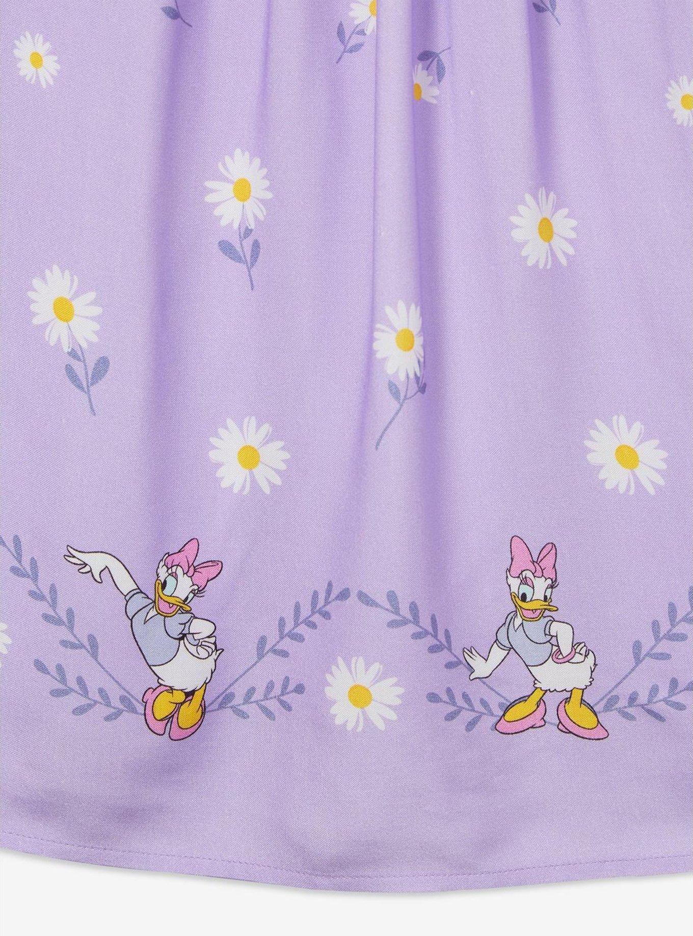 Disney Daisy Duck Smock Waist Dress, MULTI, alternate