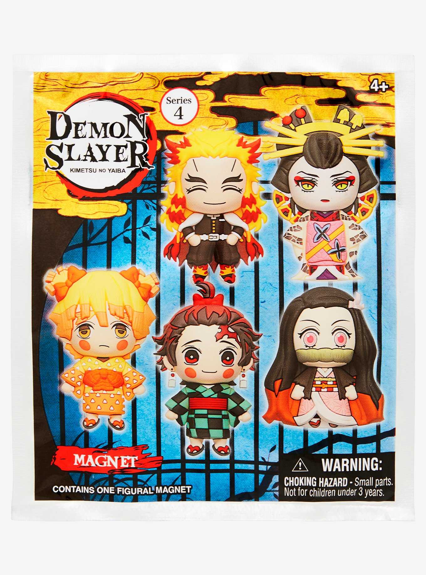 Demon Slayer: Kimetsu no Yaiba Characters Series 4 Blind Bag Figural Magnet, , hi-res