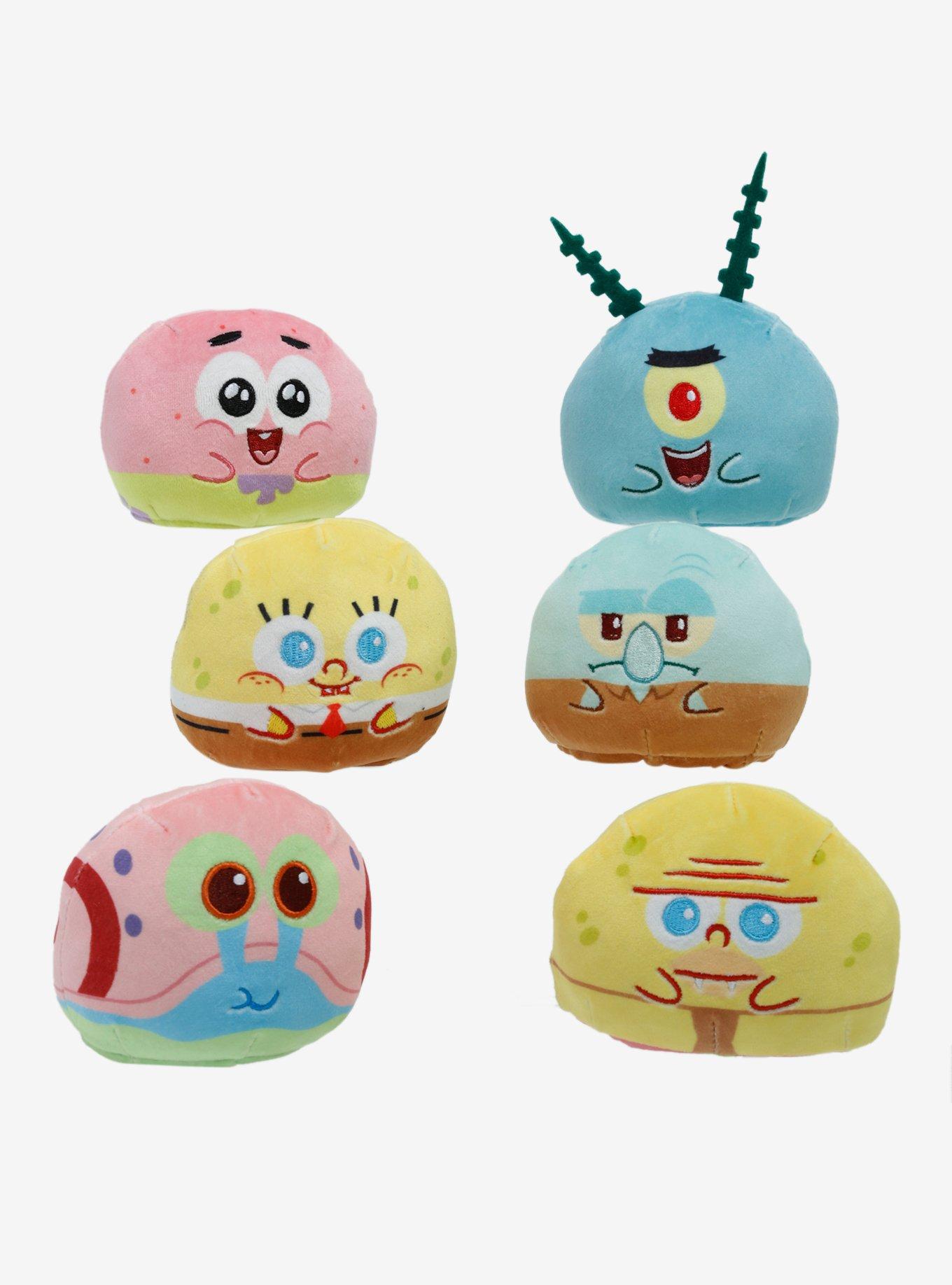 Plushiverse SpongeBob SquarePants Characters Reversible Blind Box Plush ...