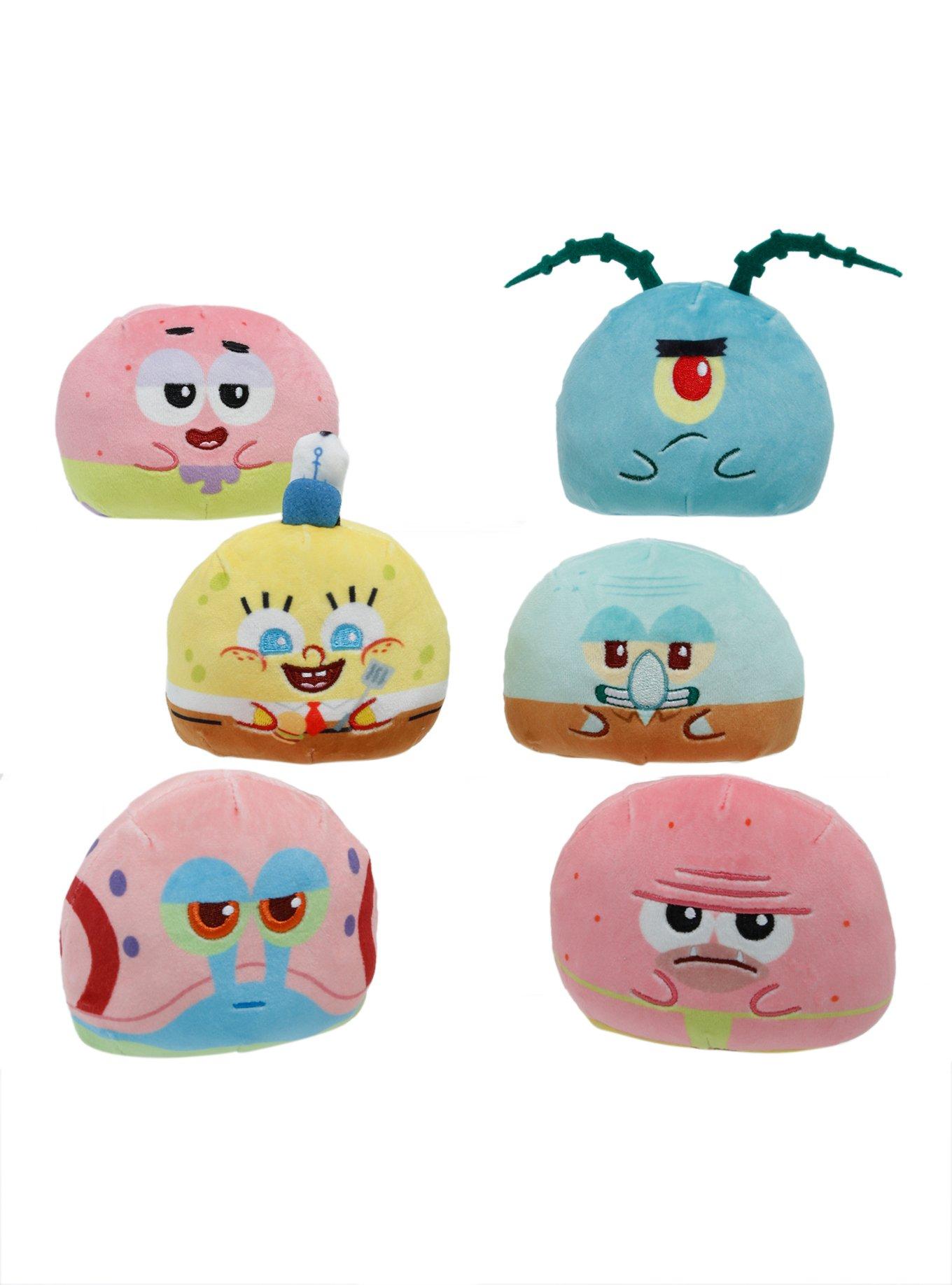 Plushiverse SpongeBob SquarePants Characters Reversible Blind Box Plush ...