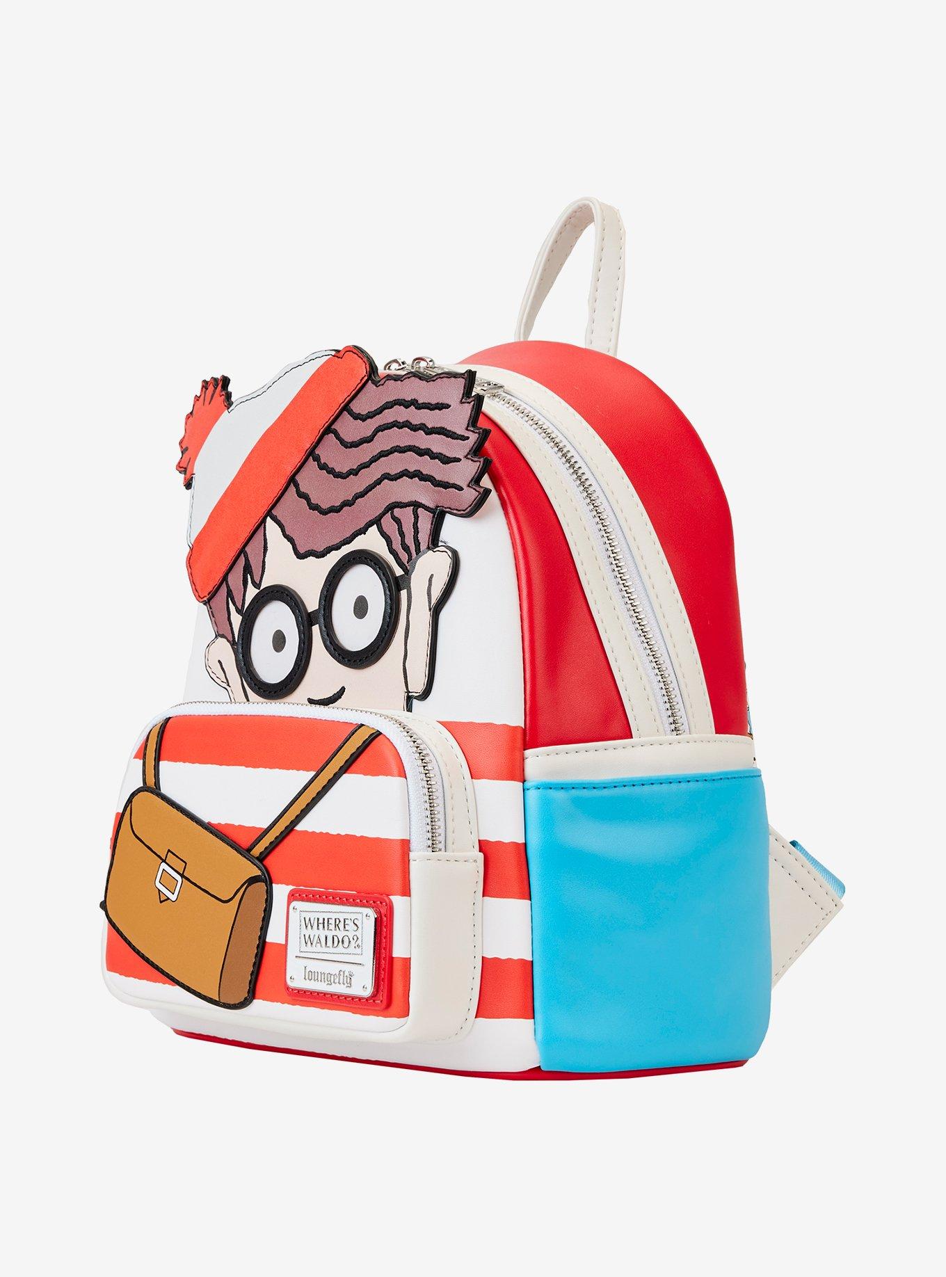 Loungefly Where's Waldo? Figural Mini Backpack, , alternate