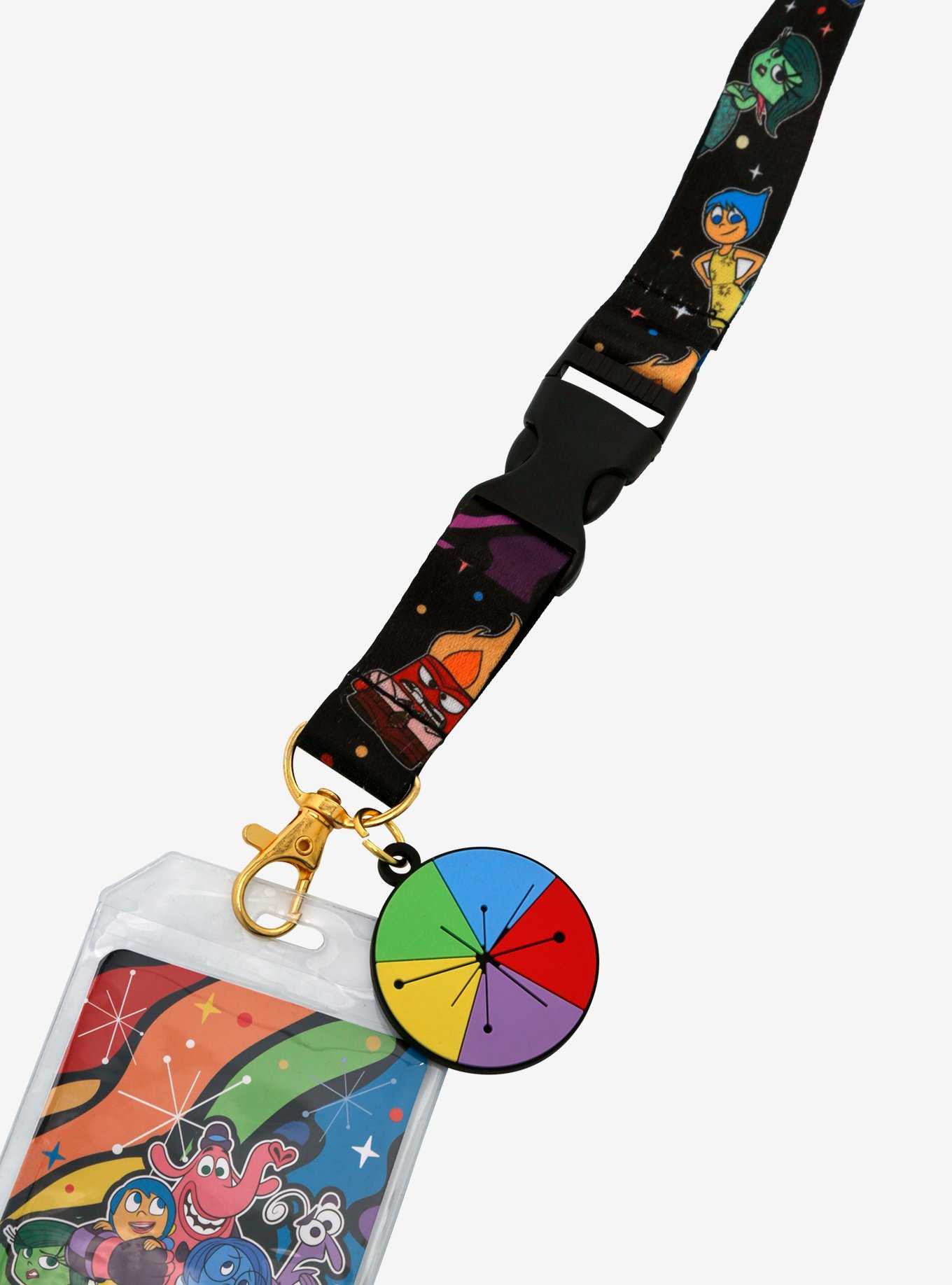 Disney Pixar Inside Out Emotions Lanyard — BoxLunch Exclusive, , hi-res