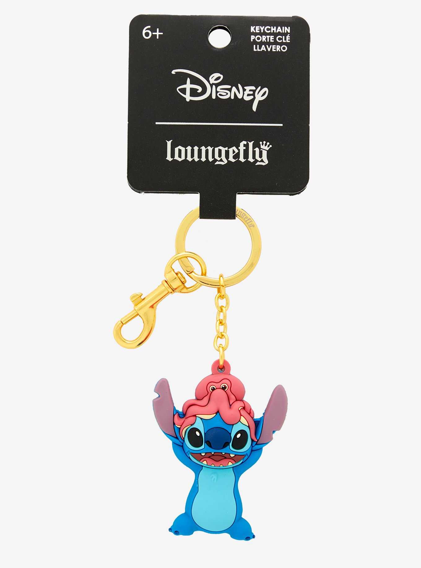 Disney Lilo & Stitch Octopus 3D Keychain — BoxLunch Exclusive, , hi-res
