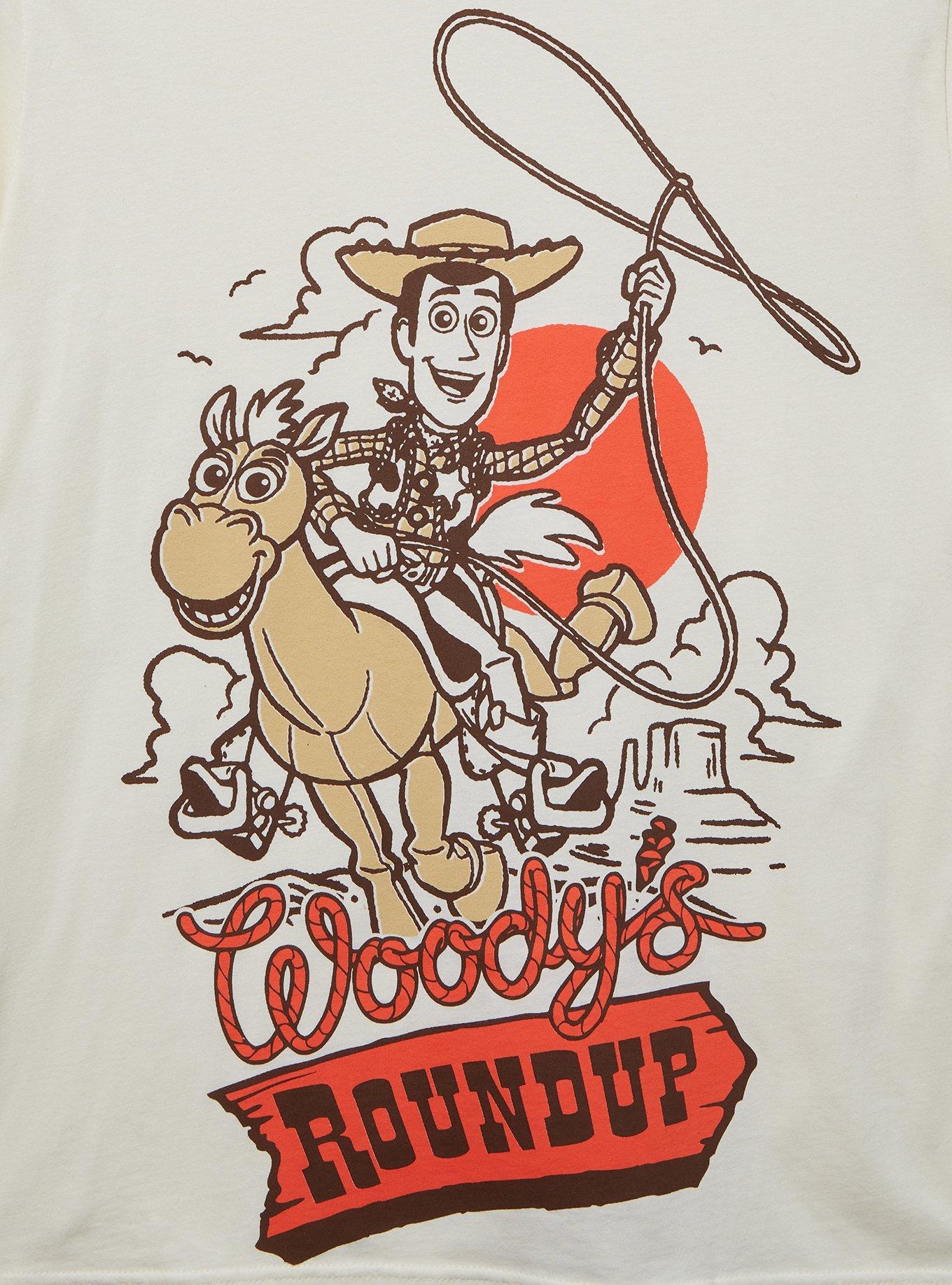 Disney Pixar Toy Story Woody's Roundup Tonal T-Shirt &mdash; BoxLunch Exclusive, , alternate
