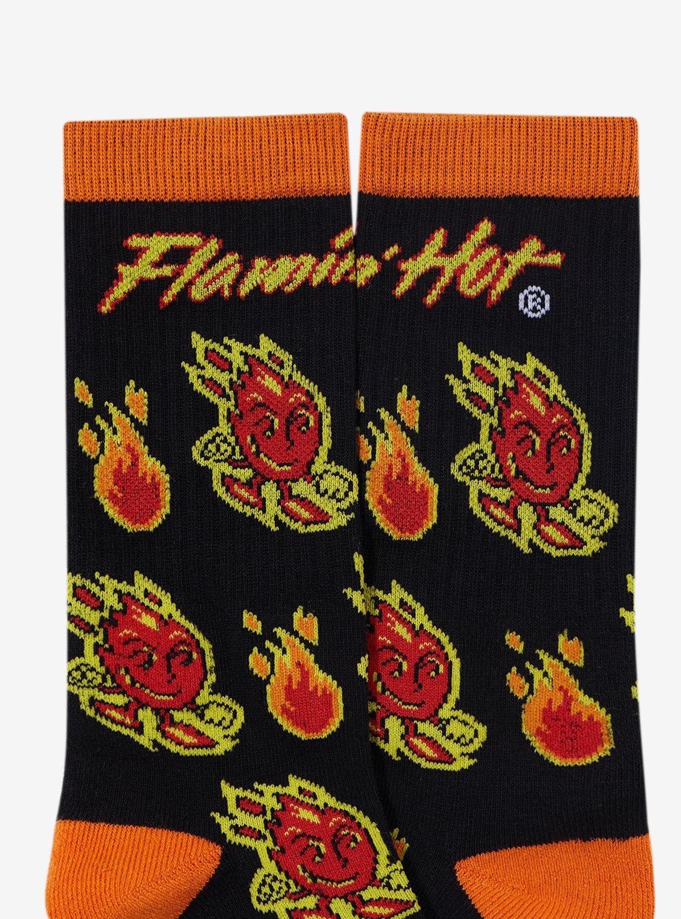 Cheetos Flamin' Hot Icon Crew Socks, , alternate