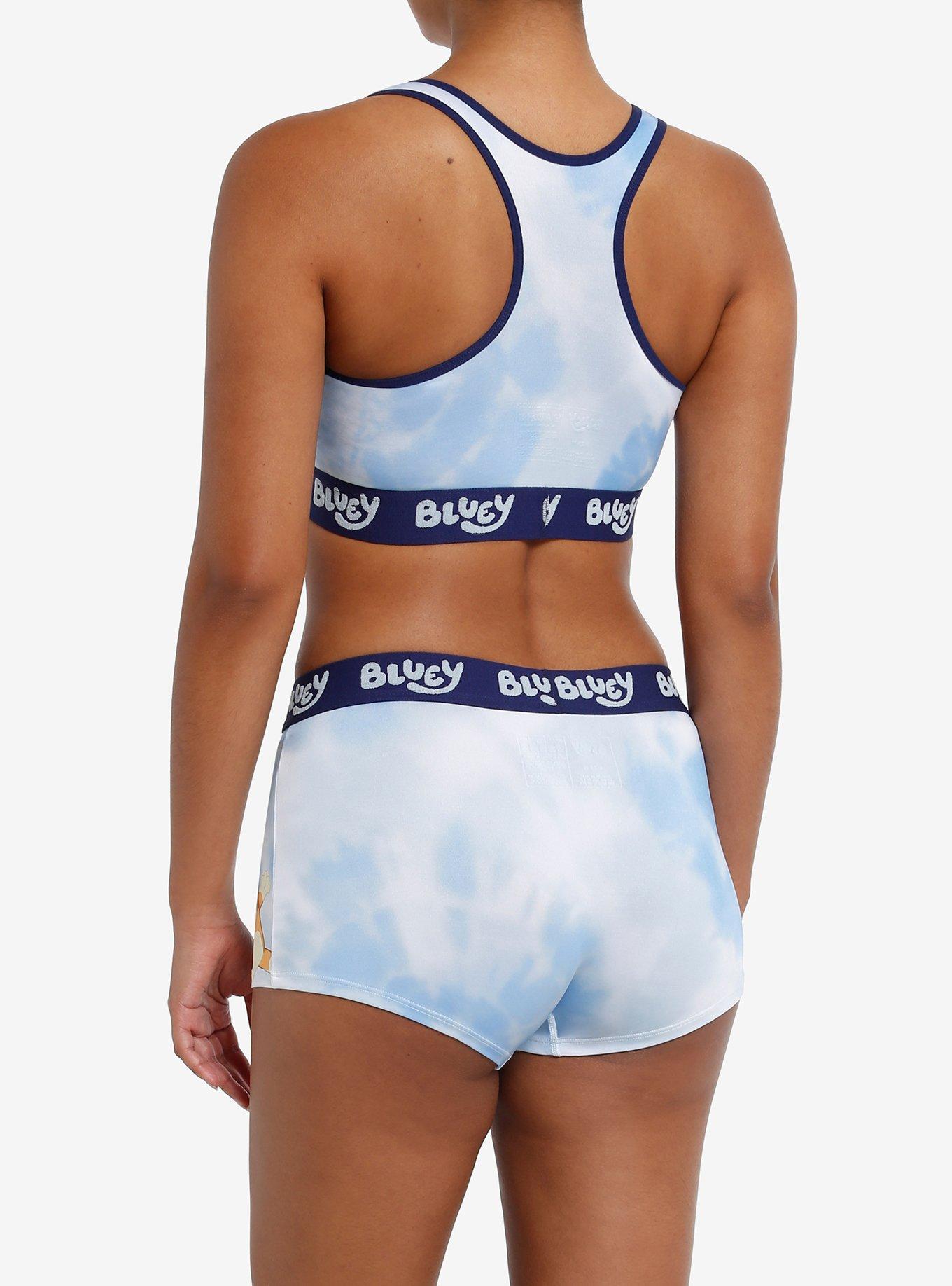 Bluey Tie-Dye Bra & Boyshort Panty Set, MULTI, alternate
