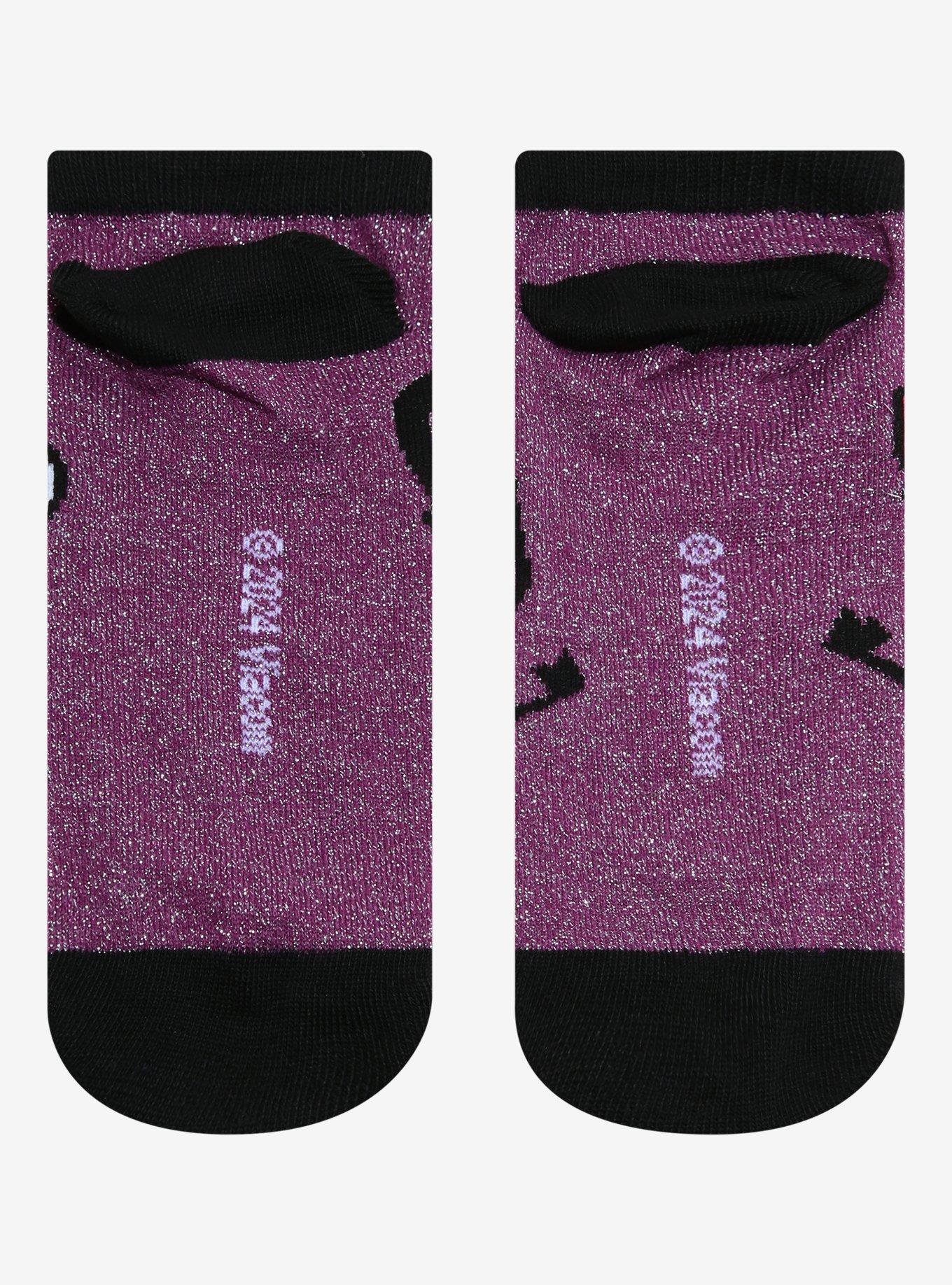 Invader Zim GIR & Zim No-Show Socks, , alternate