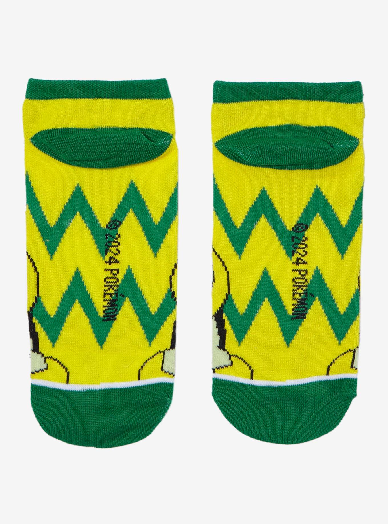 Pokemon Turtwig No-Show Socks, , alternate