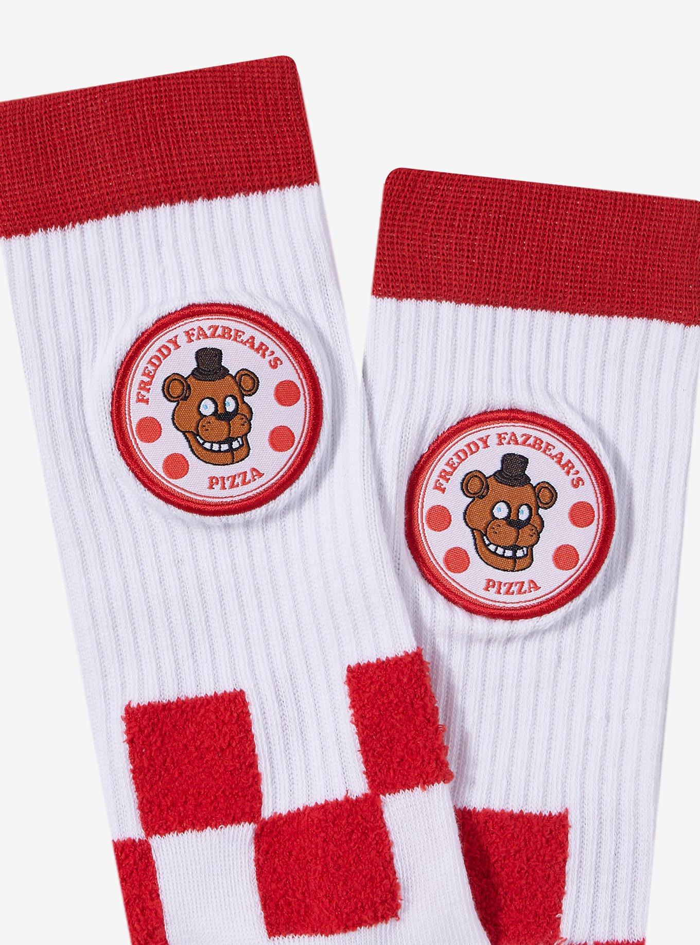 Five Nights At Freddy's Patch Chenille Crew Socks