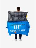 Dumpster Fire Adult Inflatable Costume, , alternate