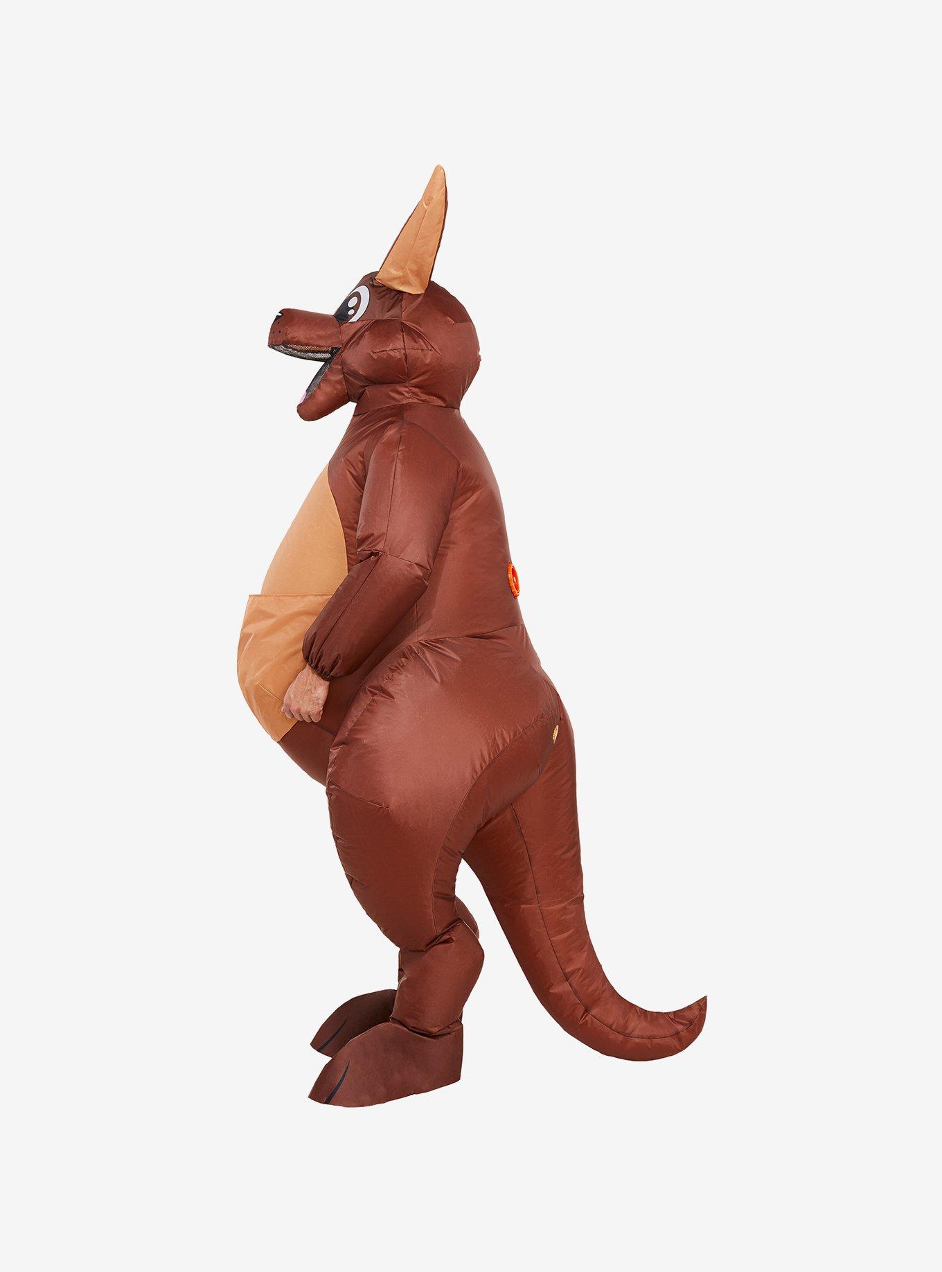 Kangaroo Adult Inflatable Costume, , alternate