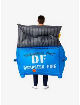 Dumpster Fire Adult Inflatable Costume, , hi-res