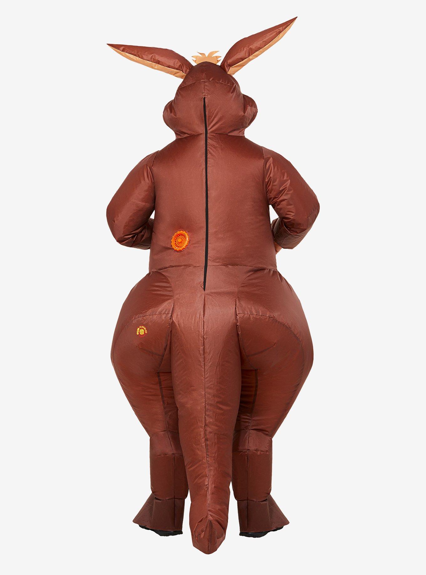 Kangaroo Adult Inflatable Costume, , alternate