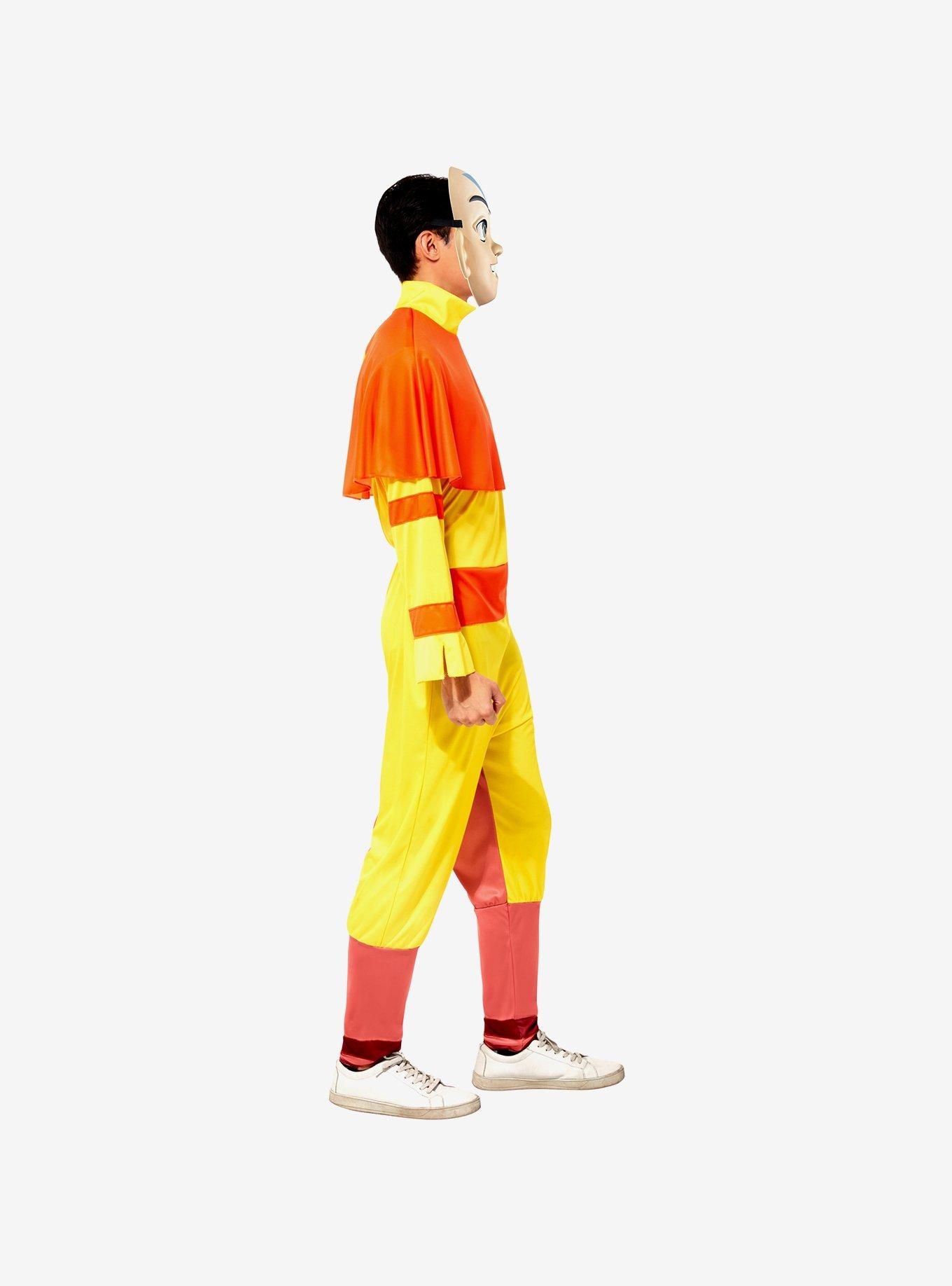Avatar: The Last Airbender Aang Adult Costume, GOLD, alternate