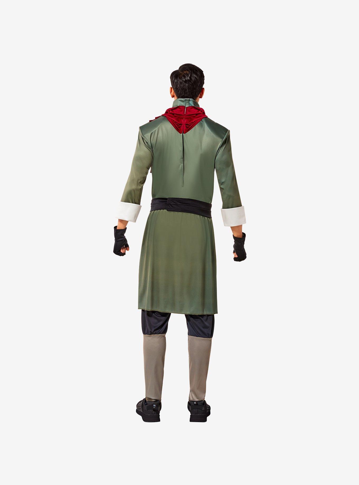 Avatar The Legend of Korra Mako Adult Costume, OLIVE, alternate