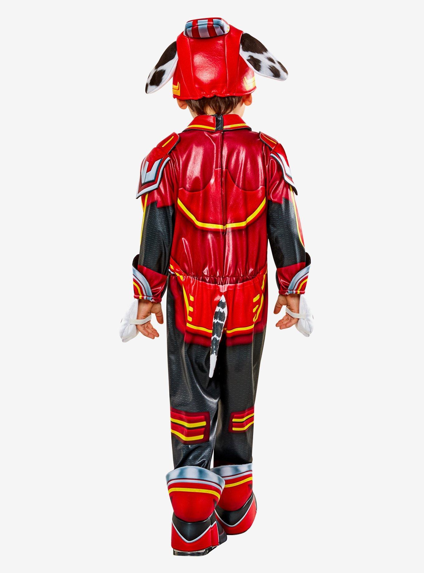Paw Patrol 2 The Mighty Movie Marshall Toddler Youth Costume, RED, alternate