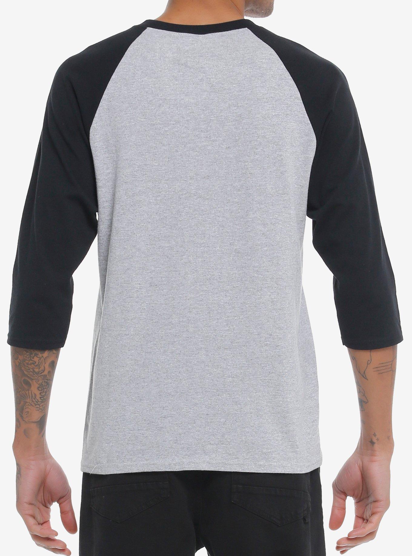 House Of 1000 Corpses Raglan T-Shirt, GREY, alternate - view 3