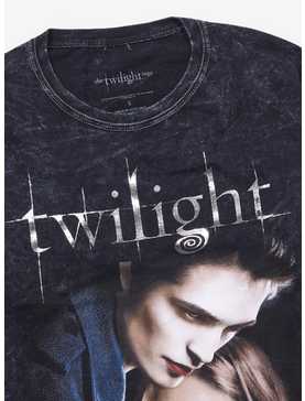 The Twilight Saga Poster Foil Print Dark Wash Boyfriend Fit Girls T-Shirt, , hi-res