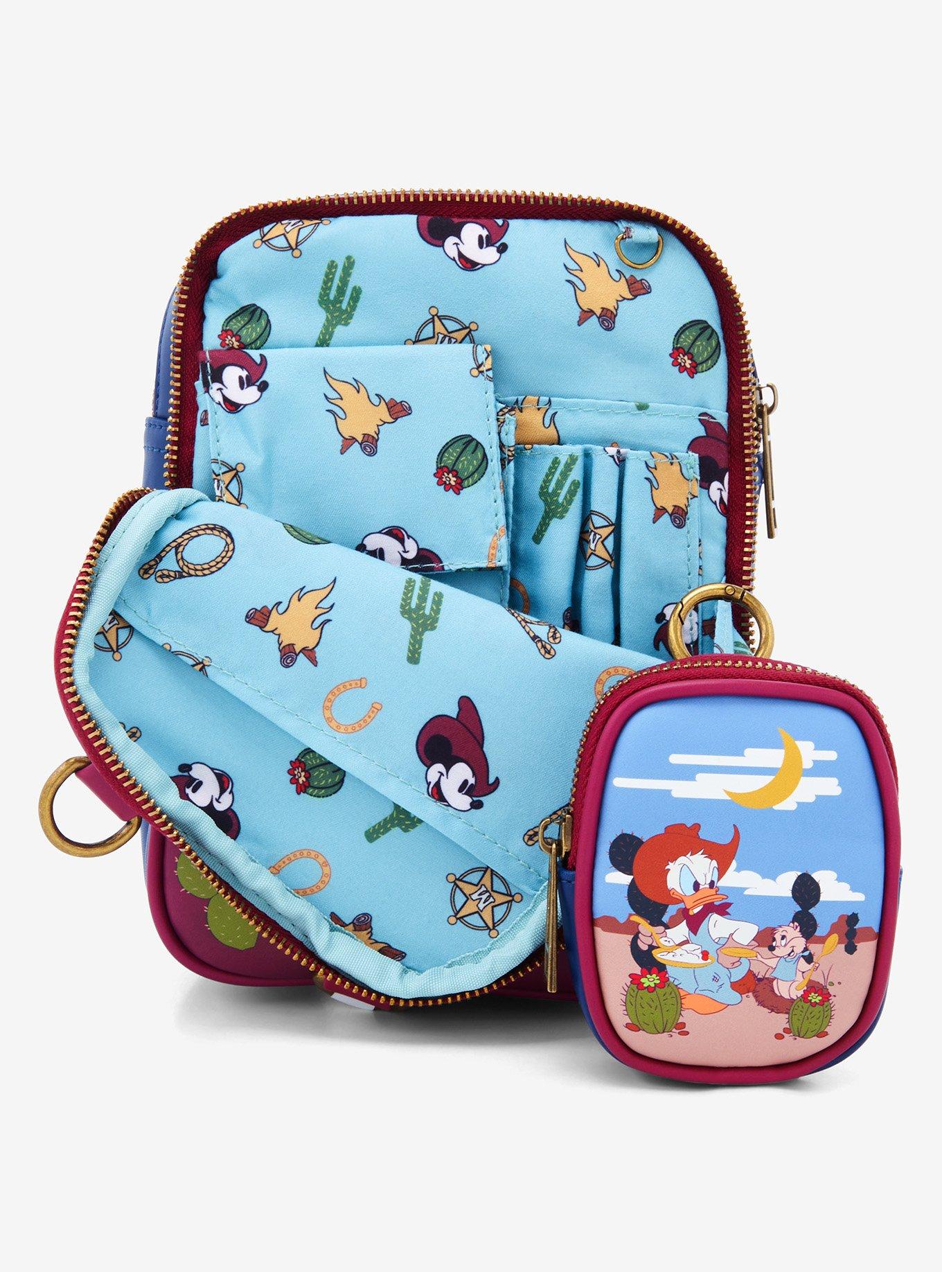 Our Universe Disney Mickey Mouse Western Passport Bag and Coin Purse — BoxLunch Exclusive, , alternate