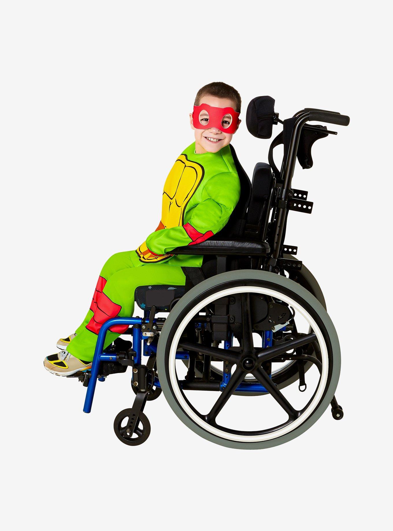 Teenage Mutant Ninja Turtles Raphael Adaptive Youth Costume, GREEN, alternate