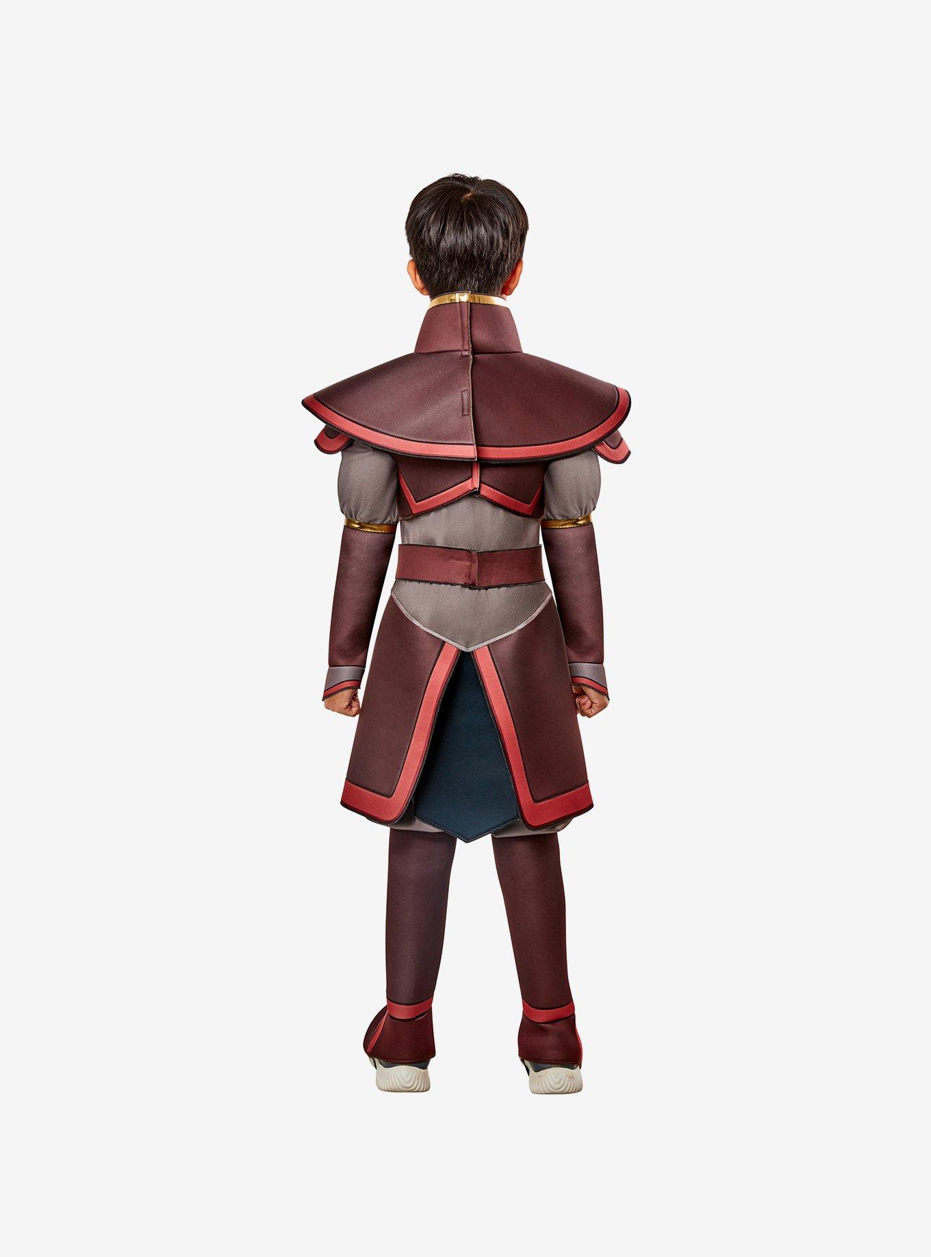 Avatar: The Last Airbender Zuko Youth Costume, RED, alternate